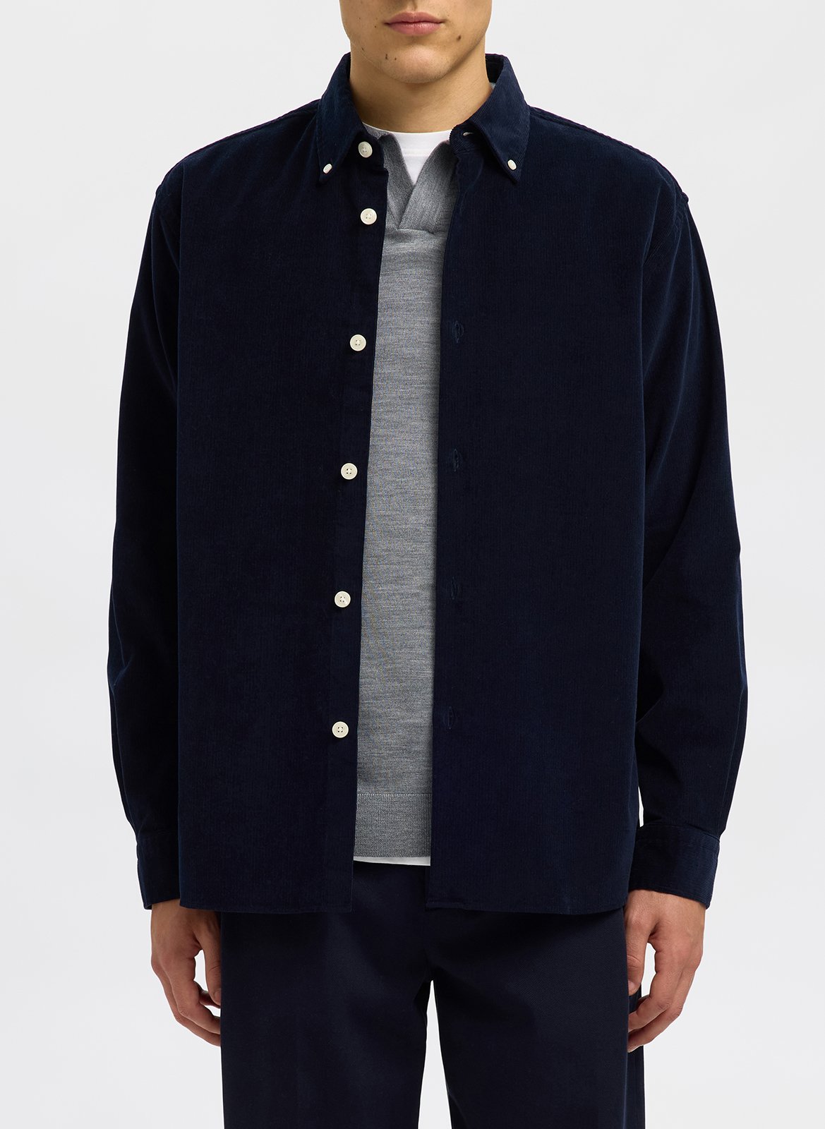 Surchemise en velours côtelé SELECTED