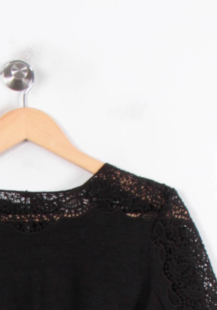 Tommy Badge T-shirt SEZANE - Seconde main Black