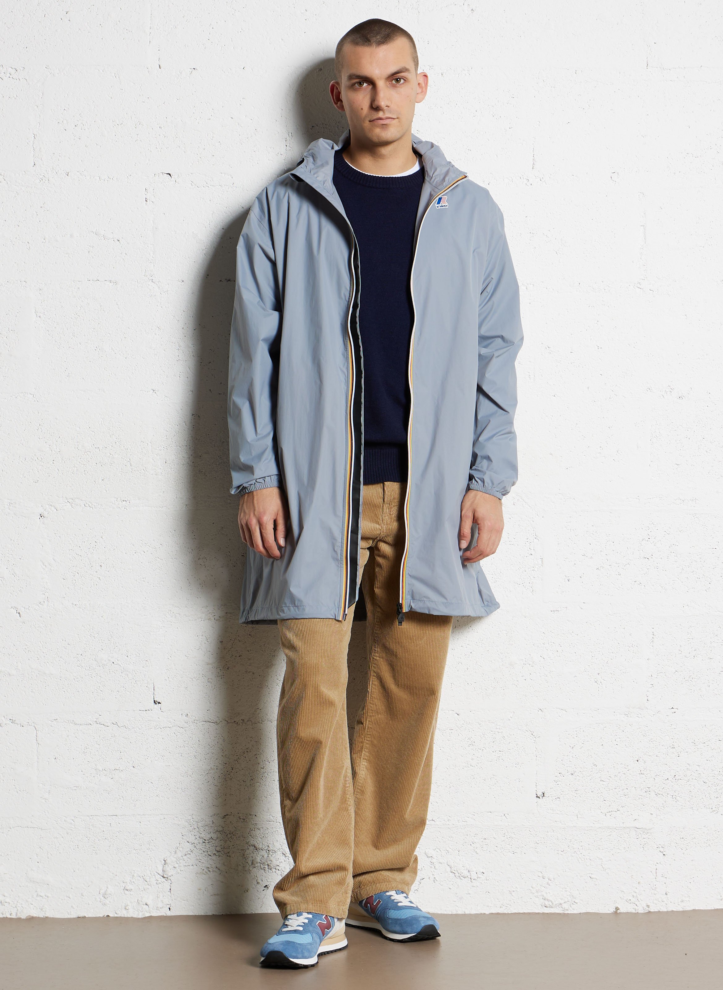 Imperméable  K-WAY Gris