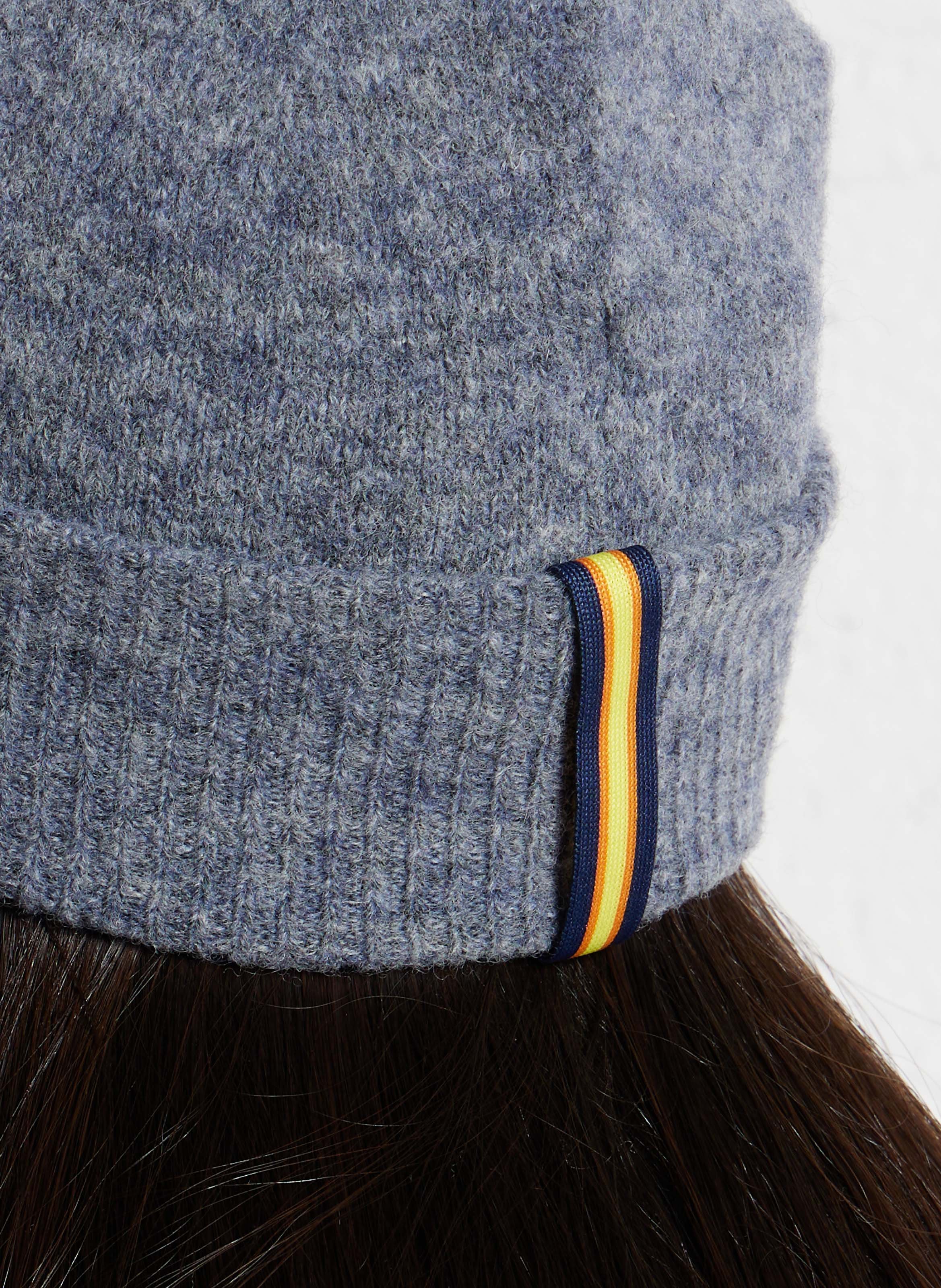 Bonnets en laine mélangée K-WAY Bleu