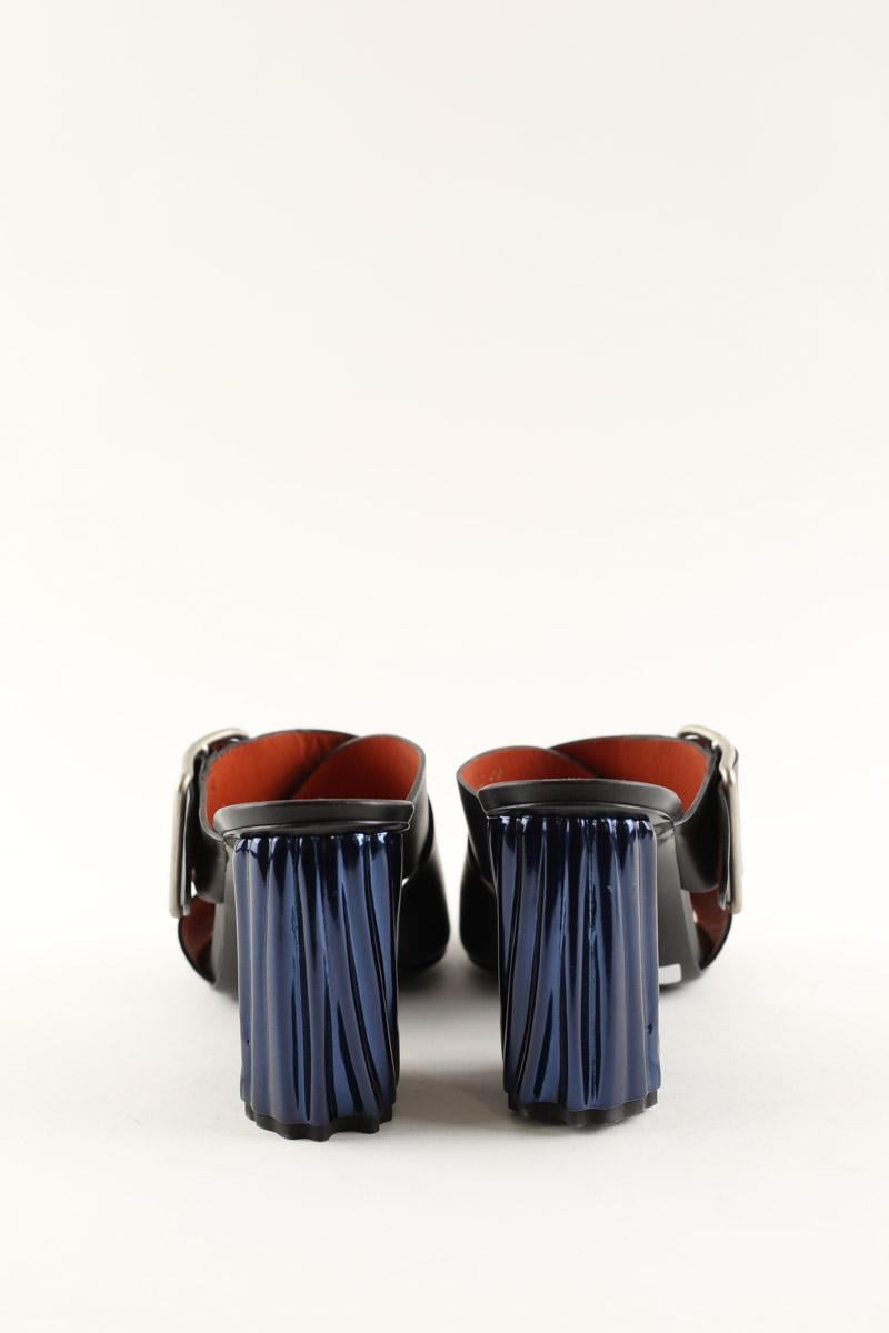 Mules ACNE STUDIOS - Seconde Main Black