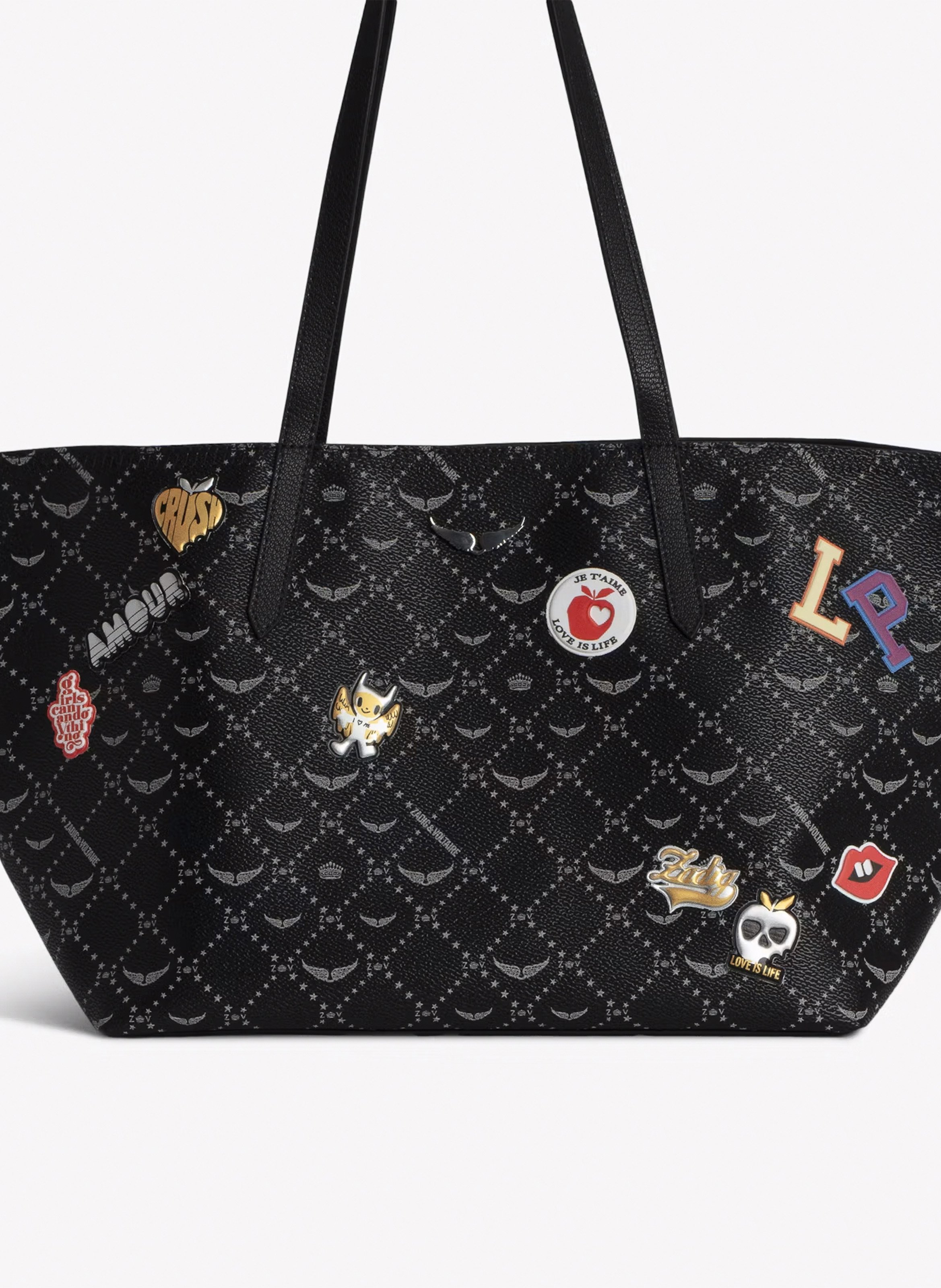 Stickers métallisés pour sac ZADIG&VOLTAIRE Golden