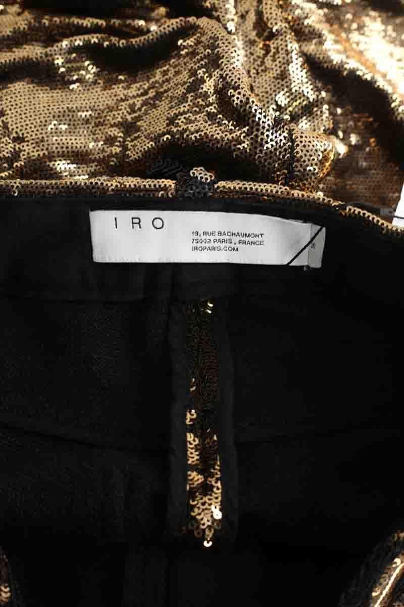 Wide trousers IRO - Seconde Main Golden