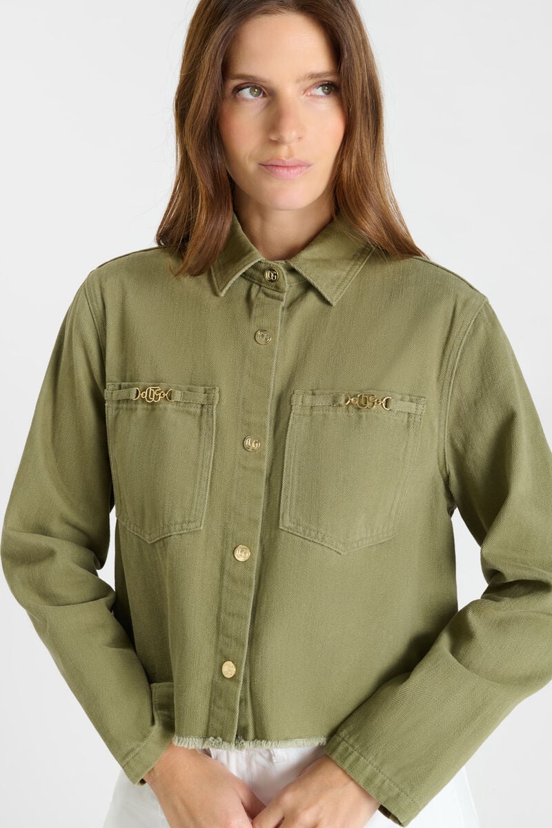 Veste LE TEMPS DES CERISES Kaki