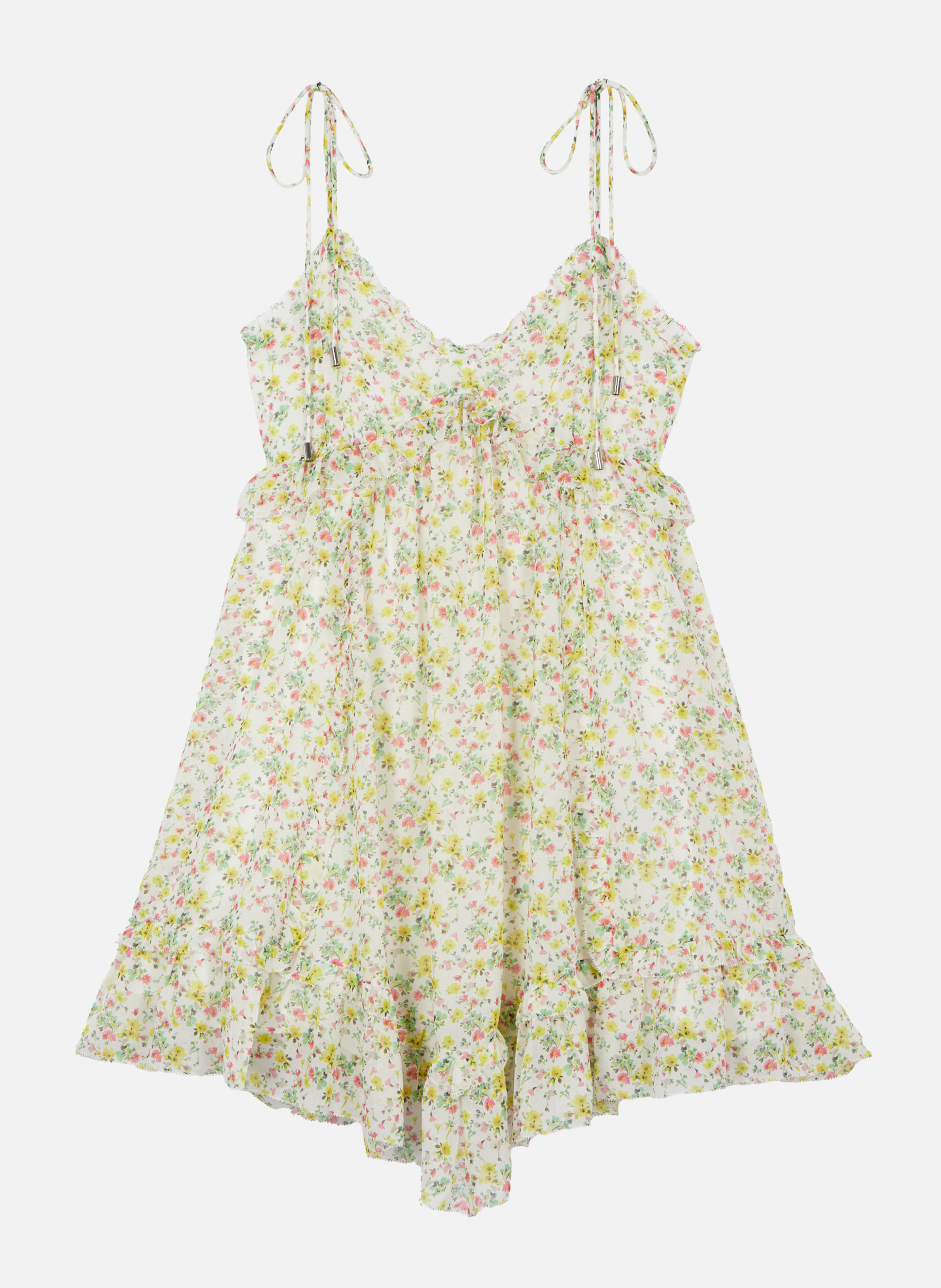 Robe courte imprimé THE KOOPLES Blanc