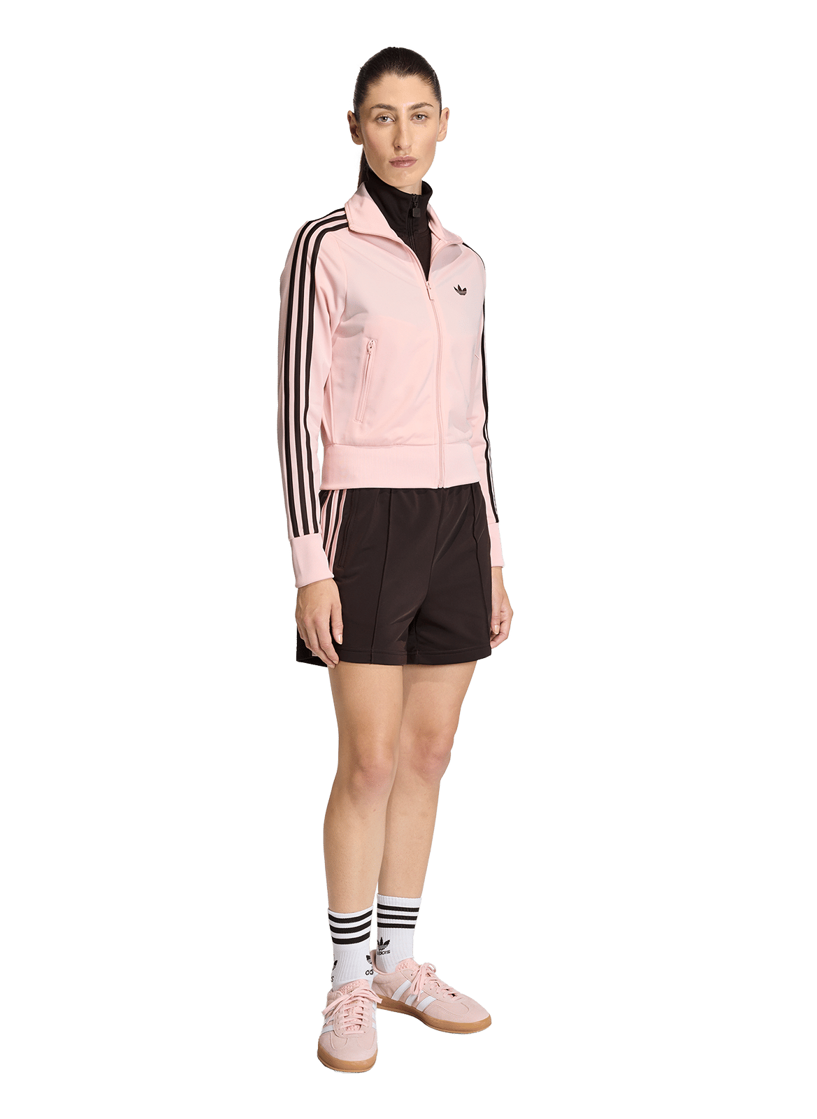 Jasje met opstaande kraag ADIDAS Roze
