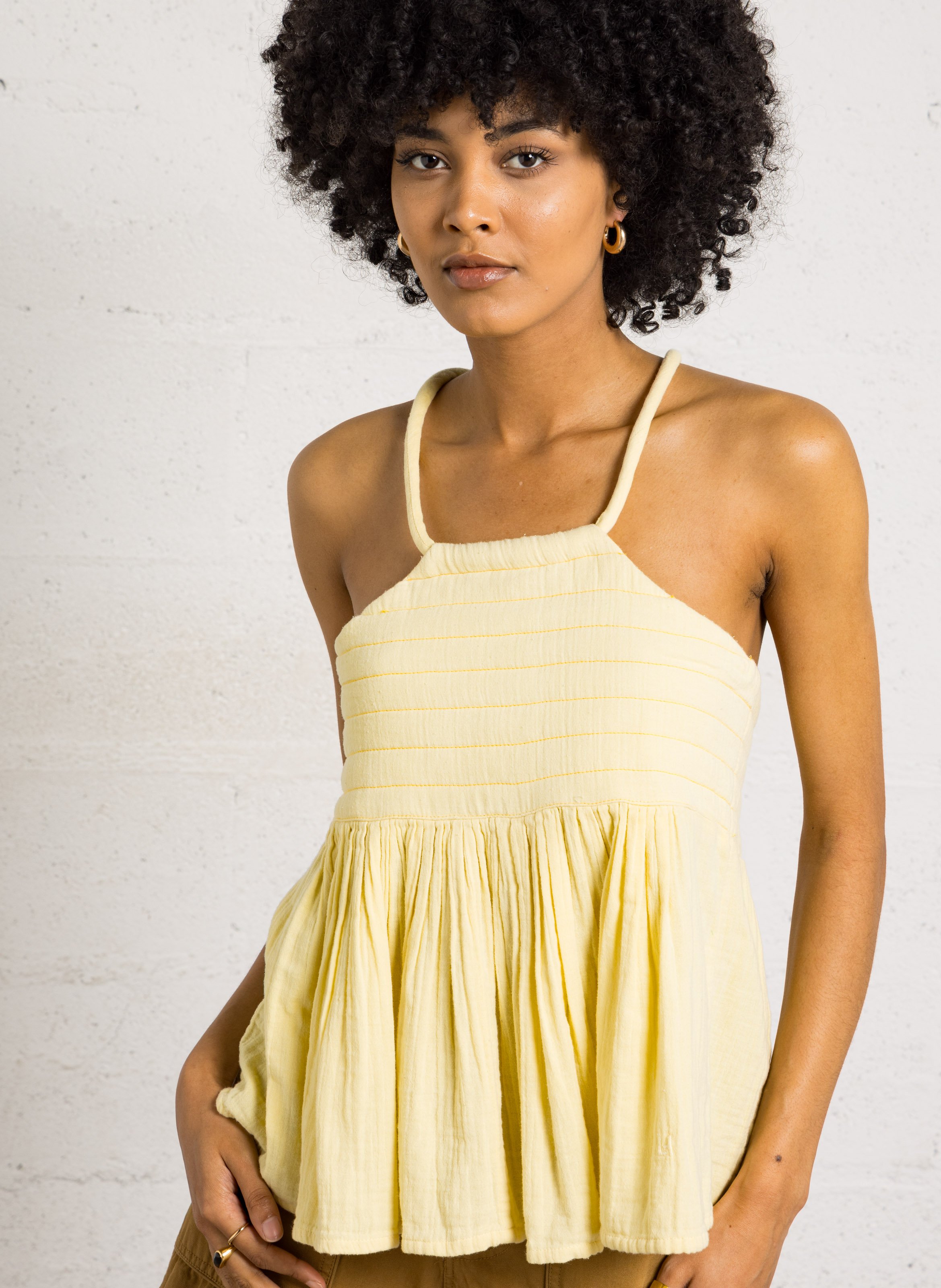 Weites Bio-Baumwolltop LEON & HARPER