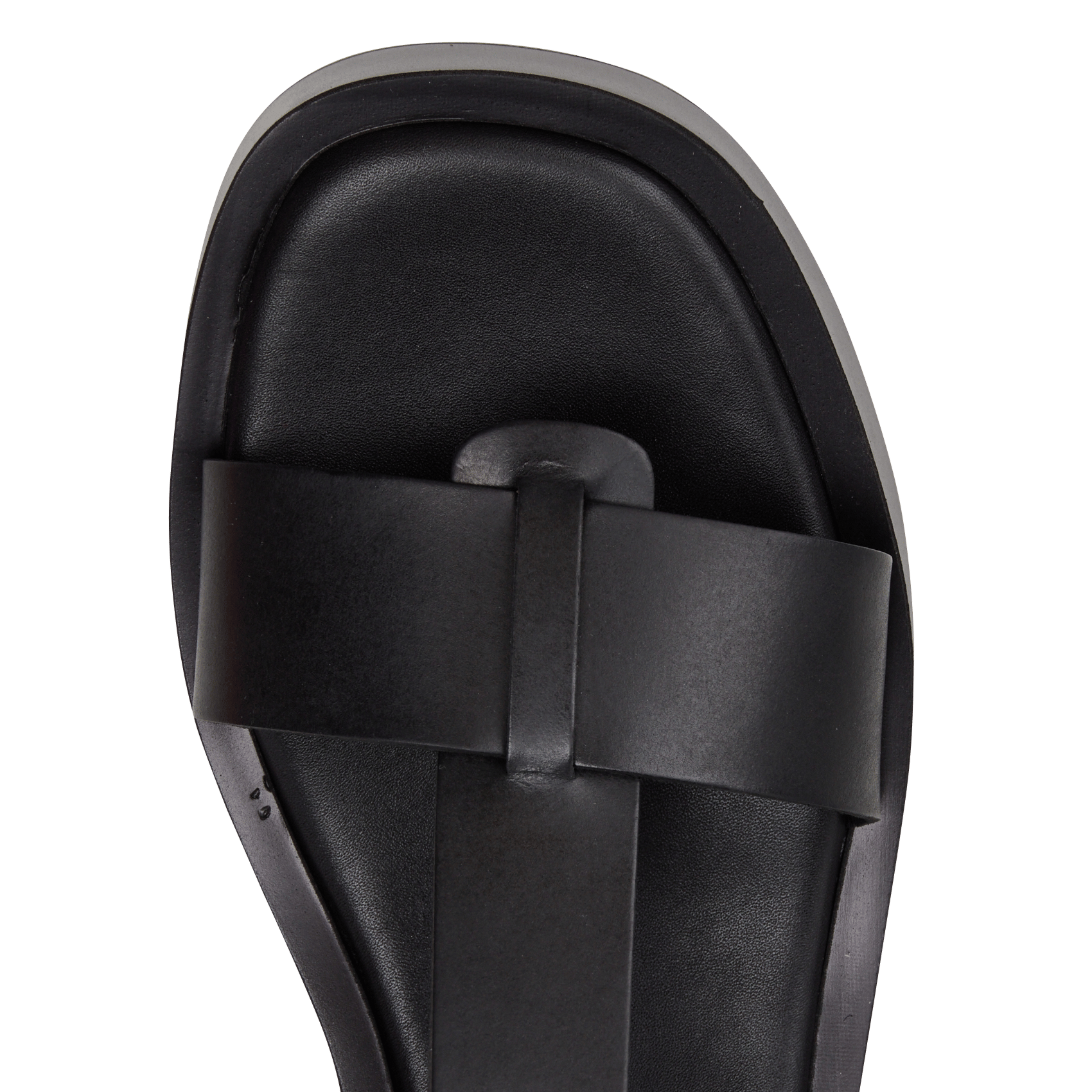Fabia leather wedge sandals JB MARTIN Black