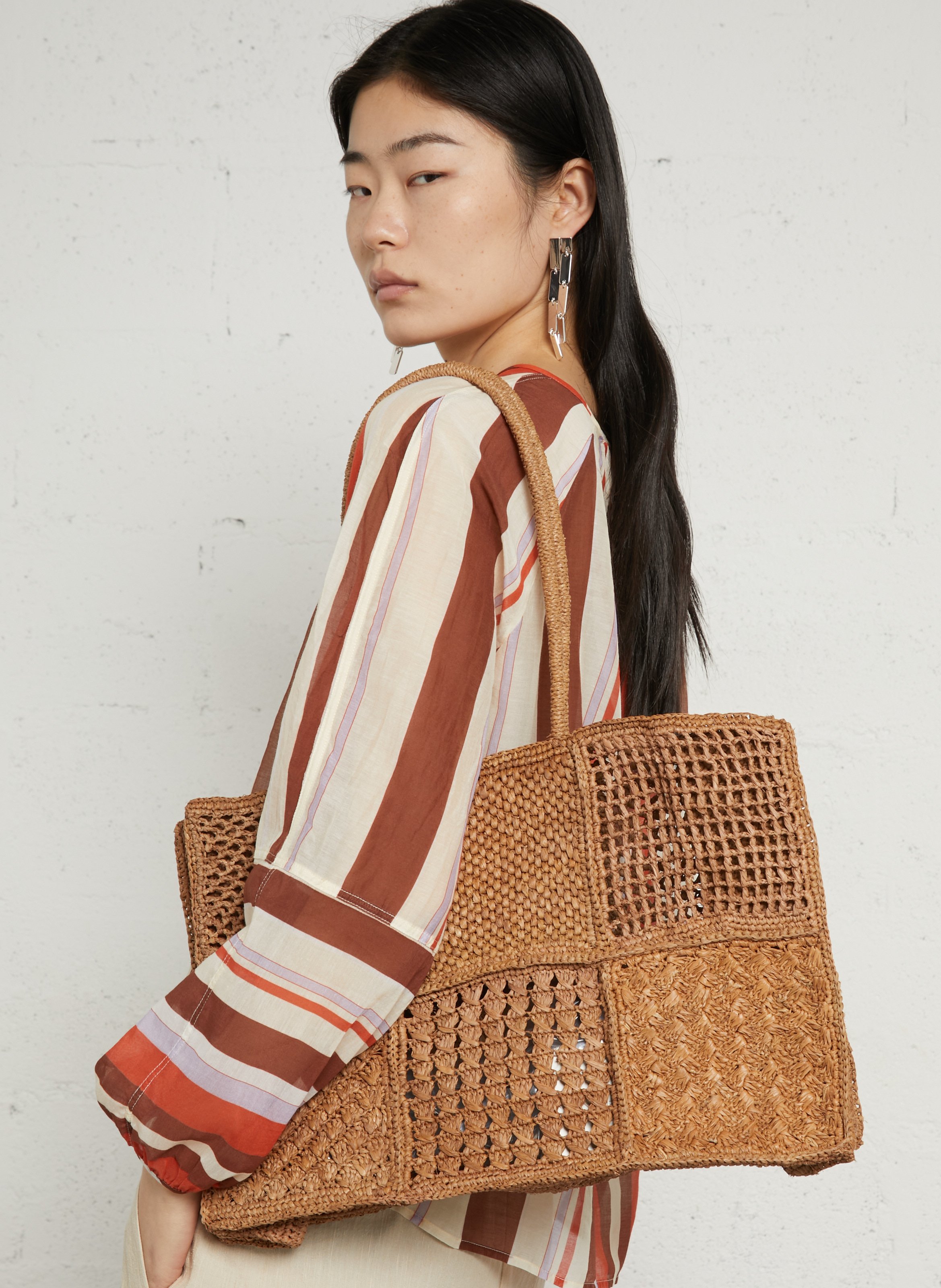 Bast-Shopper CAMALYA Beige