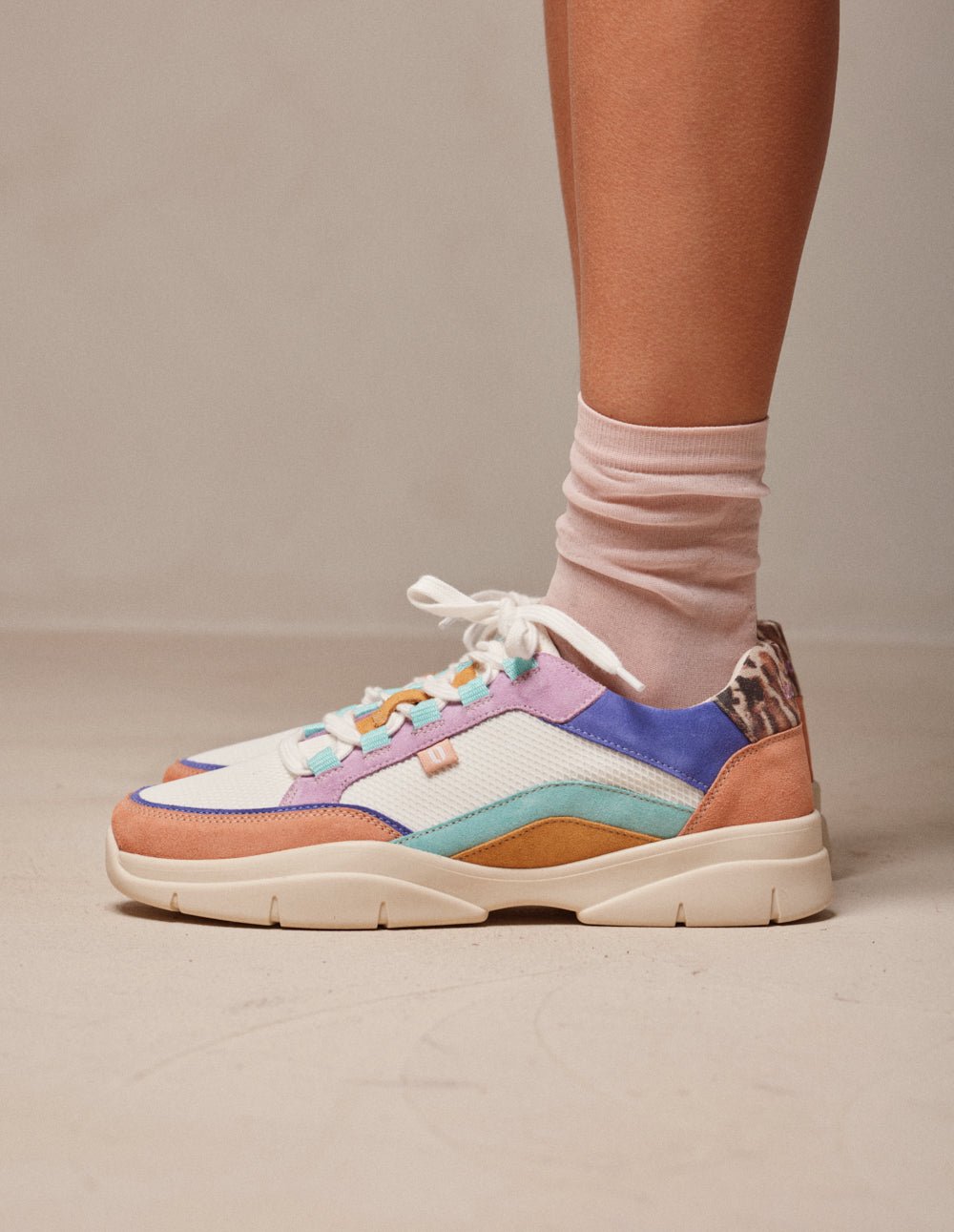 Baskets basses ODAJE Rose