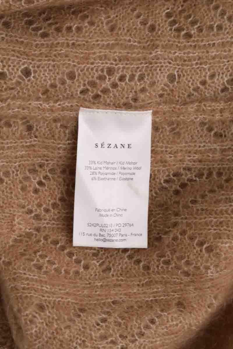 Pull SEZANE - Seconde main Marron