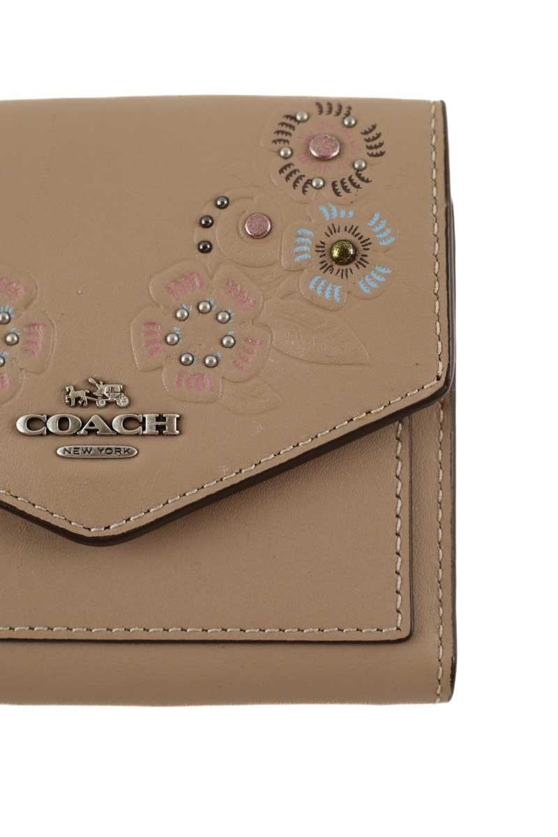 Card holder COACH - Seconde Main Grey