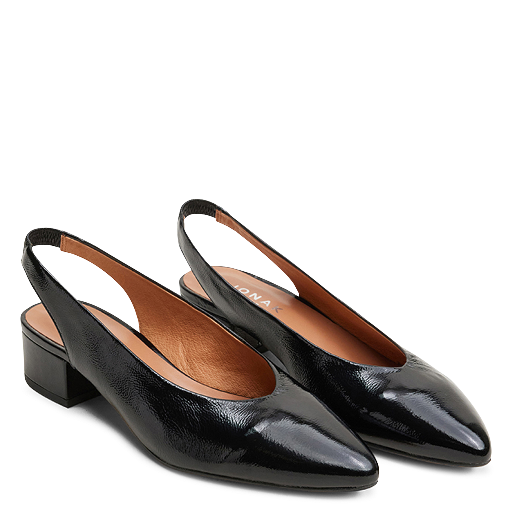 Ballerines en cuir JONAK Noir