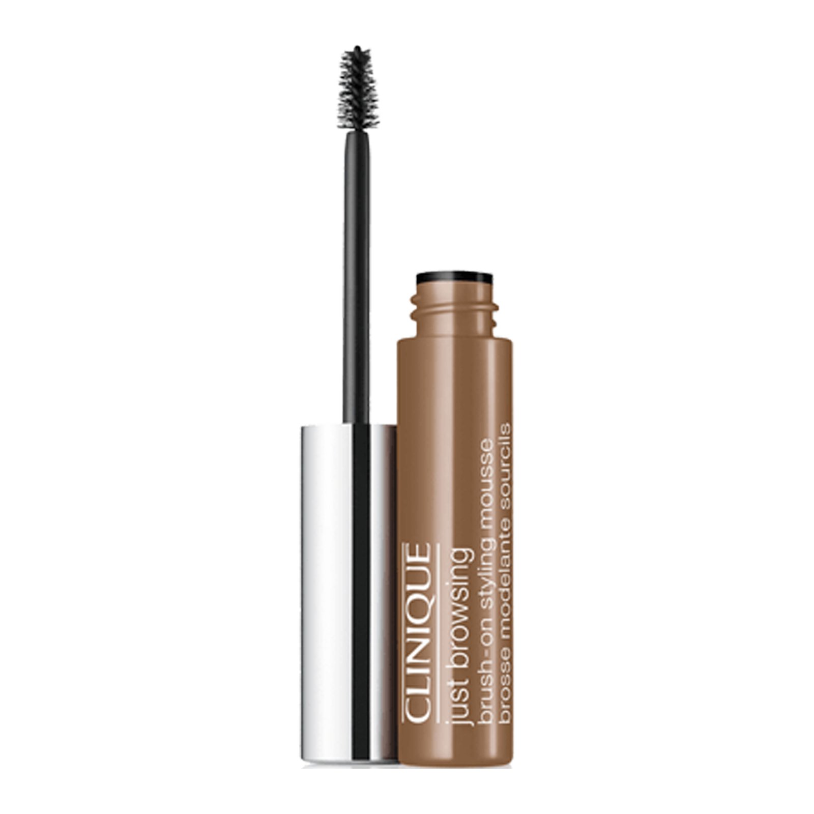 Brush-On Styling-Mousse - Zum Modellieren der Augenbrauen CLINIQUE 03 deep brown