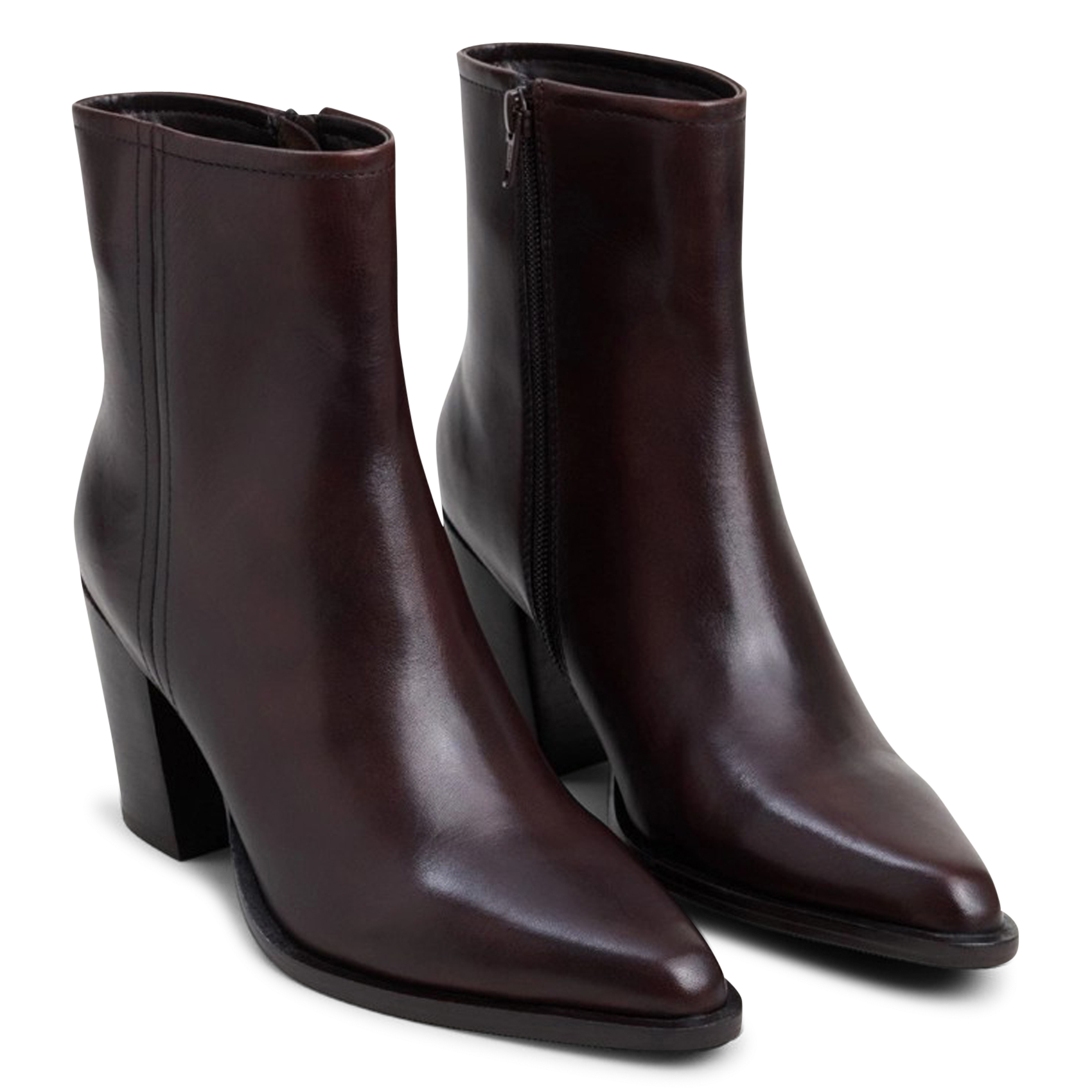 Bottines en cuir JONAK Marron