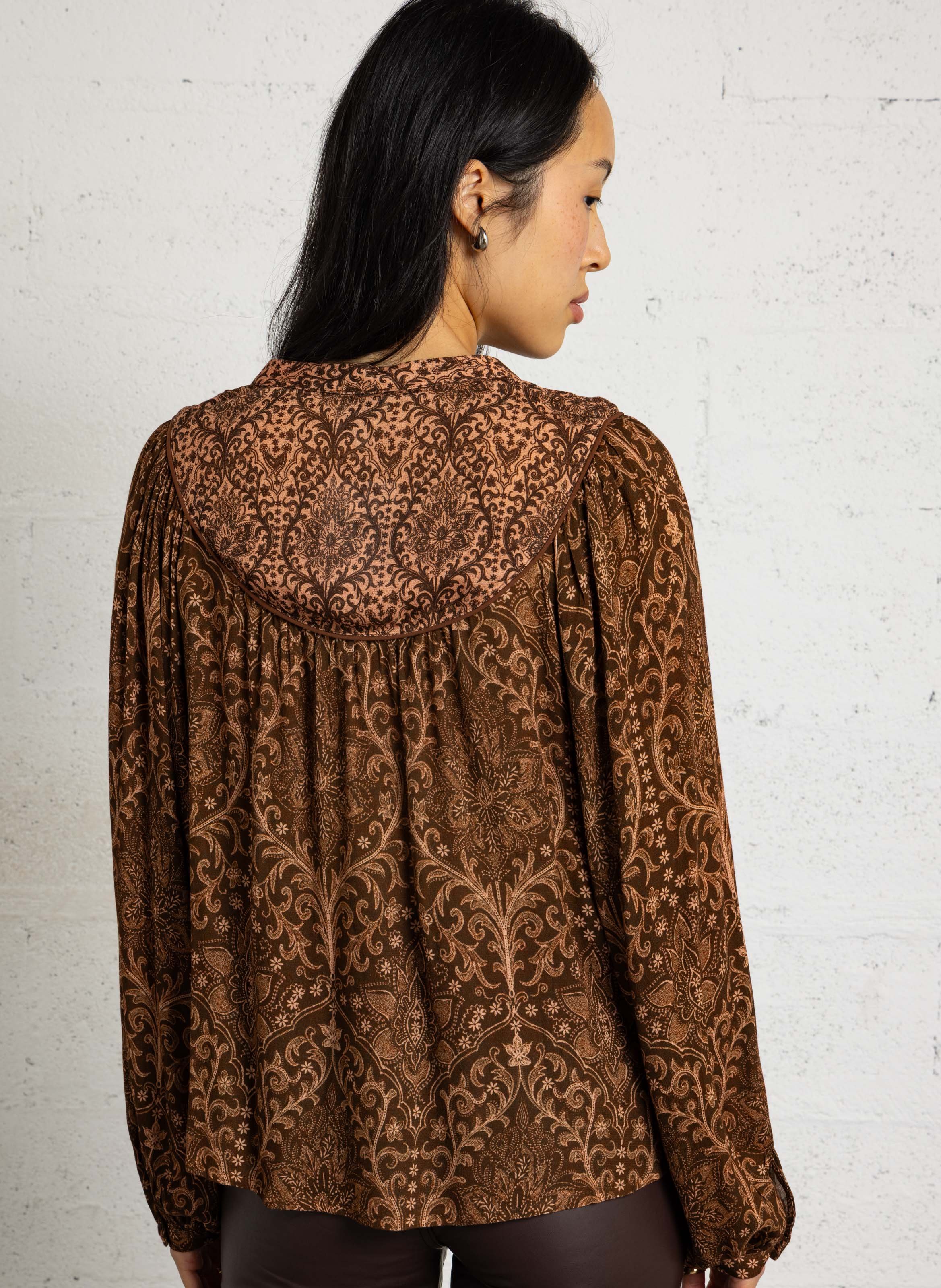Blouse droite et fluide à imprimé LA PETITE ETOILE Multicolore