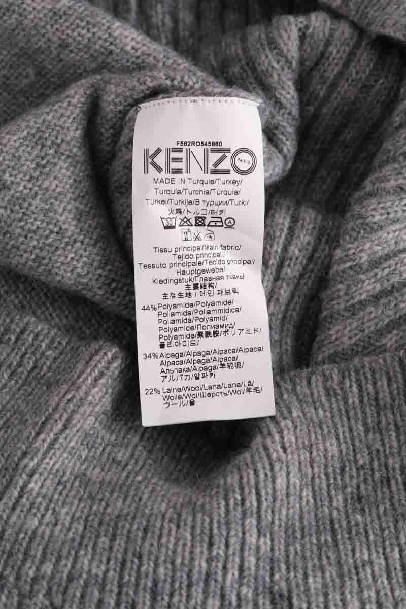 Robe pull KENZO - SECONDE MAIN Gris