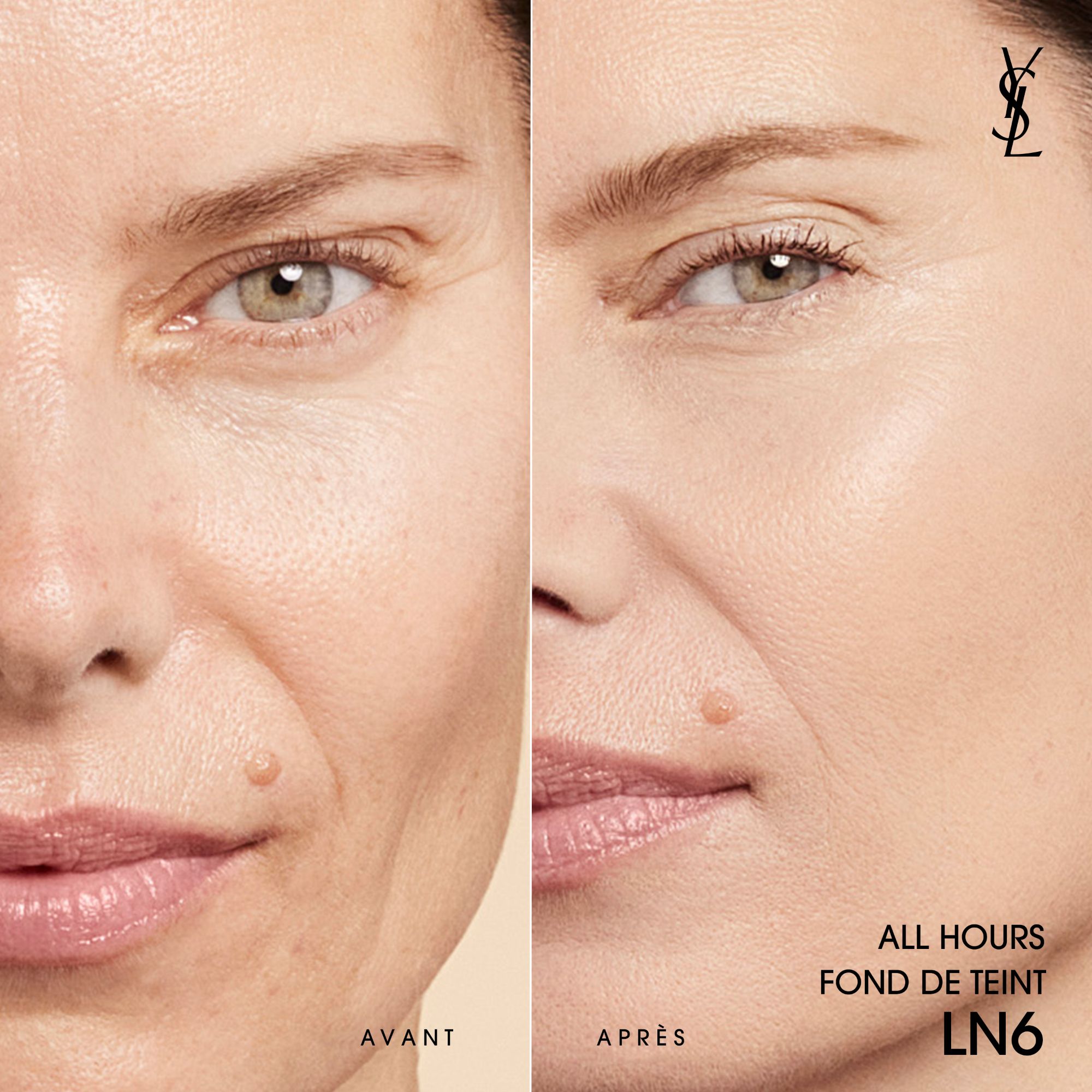 HIGH COVERAGE 24H* LUMINOUS MATTE FOUNDATION YVES SAINT LAURENT Ln6