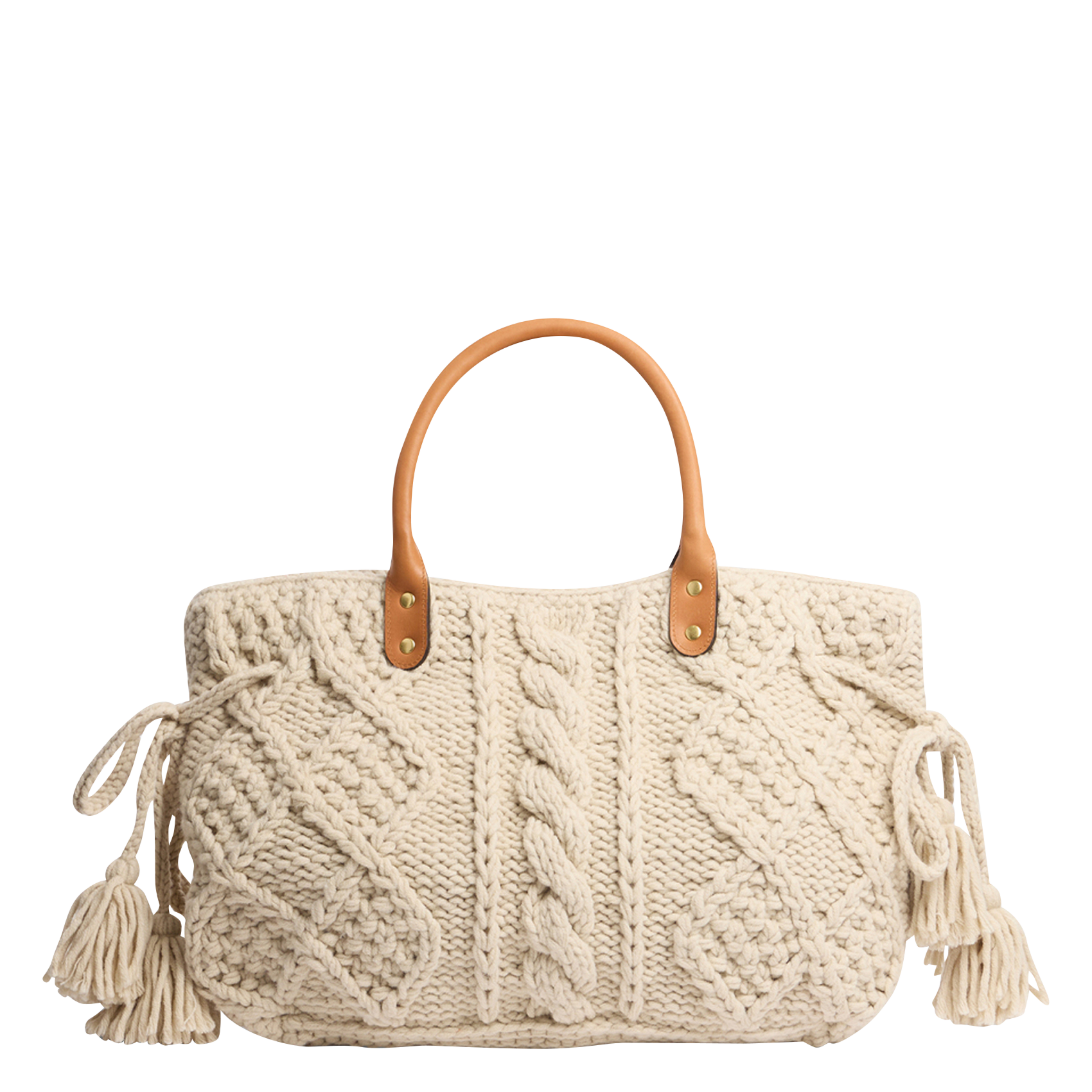 Sac à main en tricot GERARD DAREL Beige