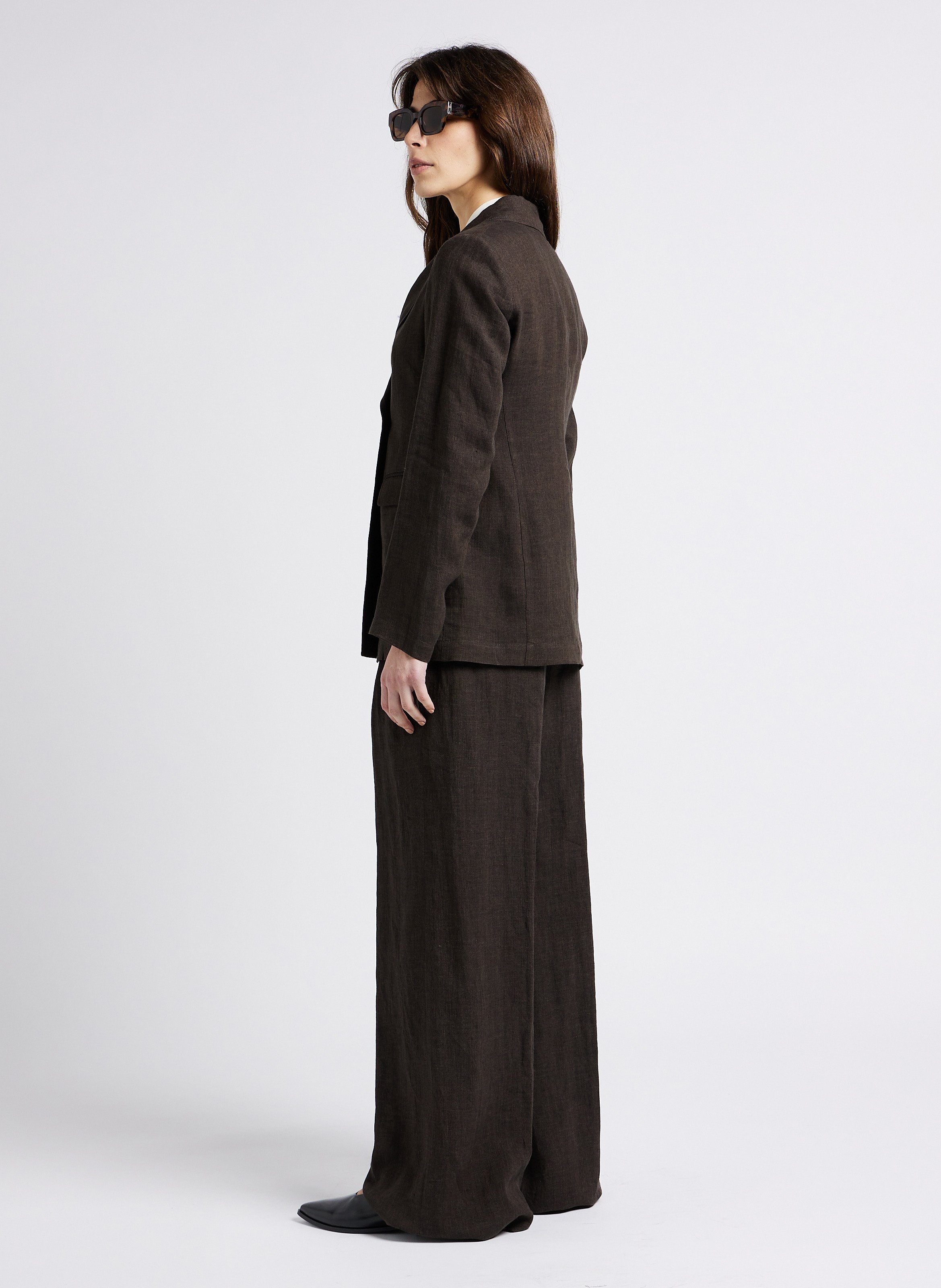 Ballerines en cuir JONAK Noir