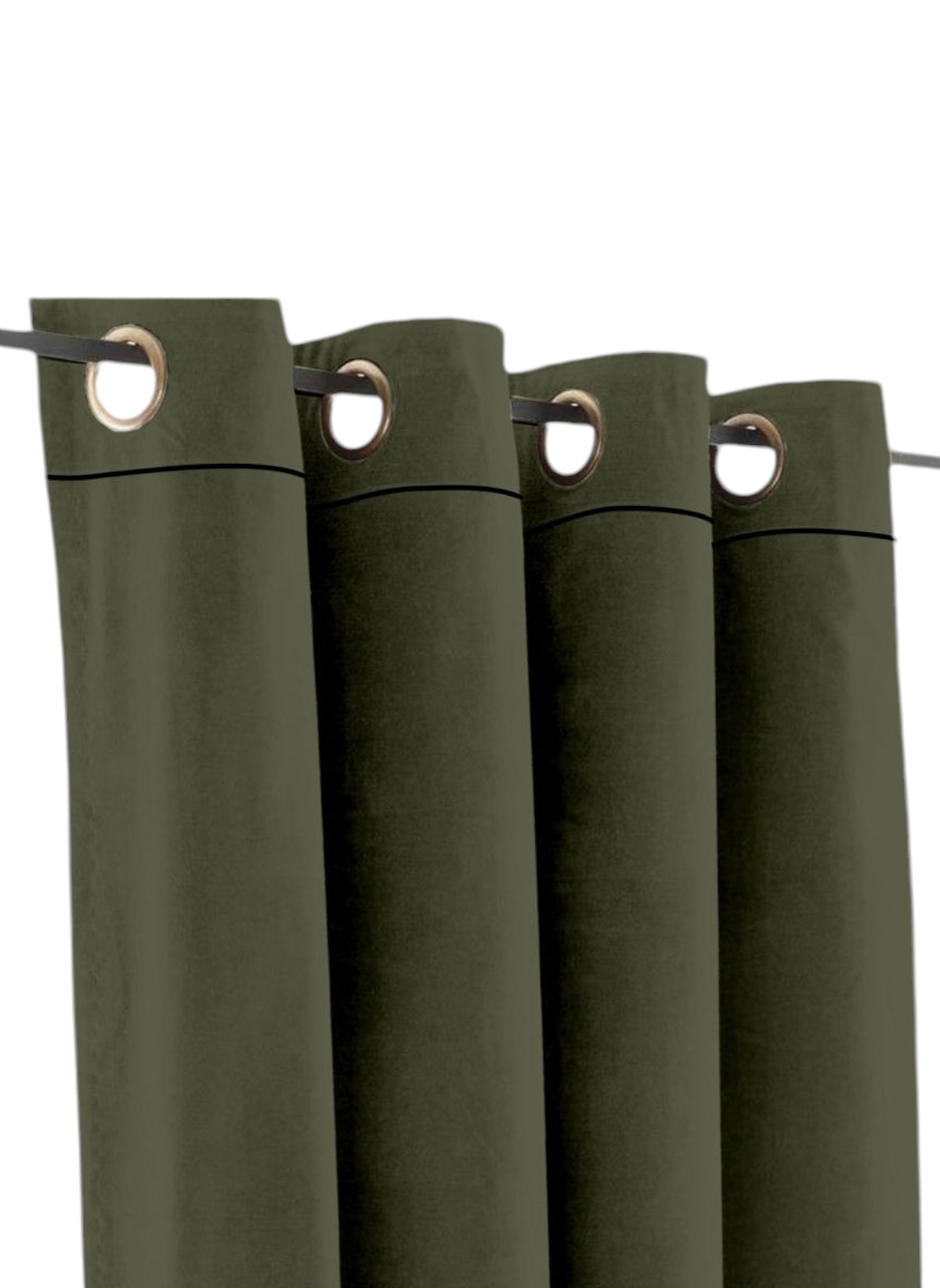 Insulating and blackout curtain TODAY LINGE DE MAISON Green
