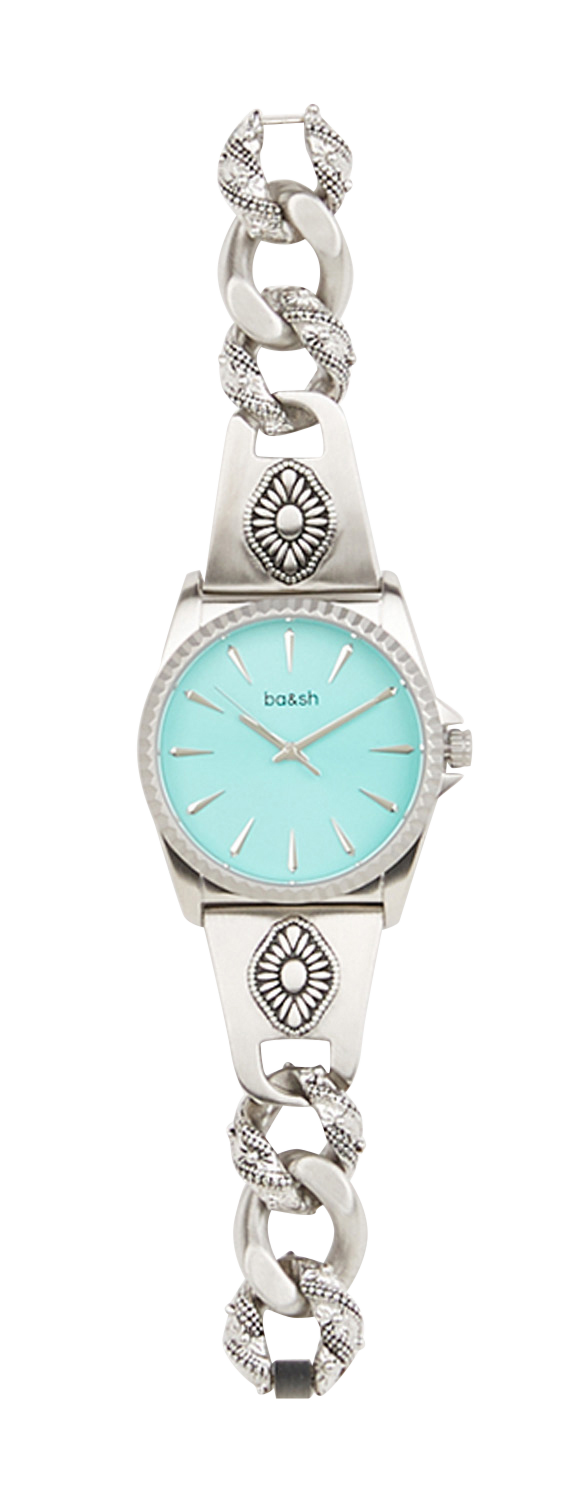 Montre en acier inoxydable BA&SH Bleu