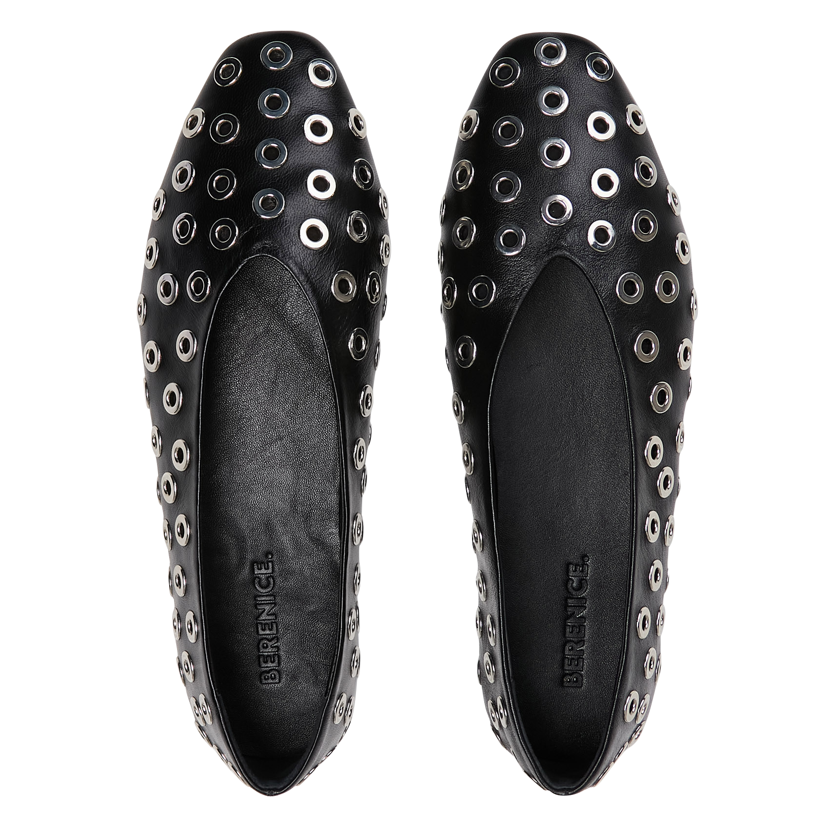 Ballerinas - Leder BERENICE Schwarz
