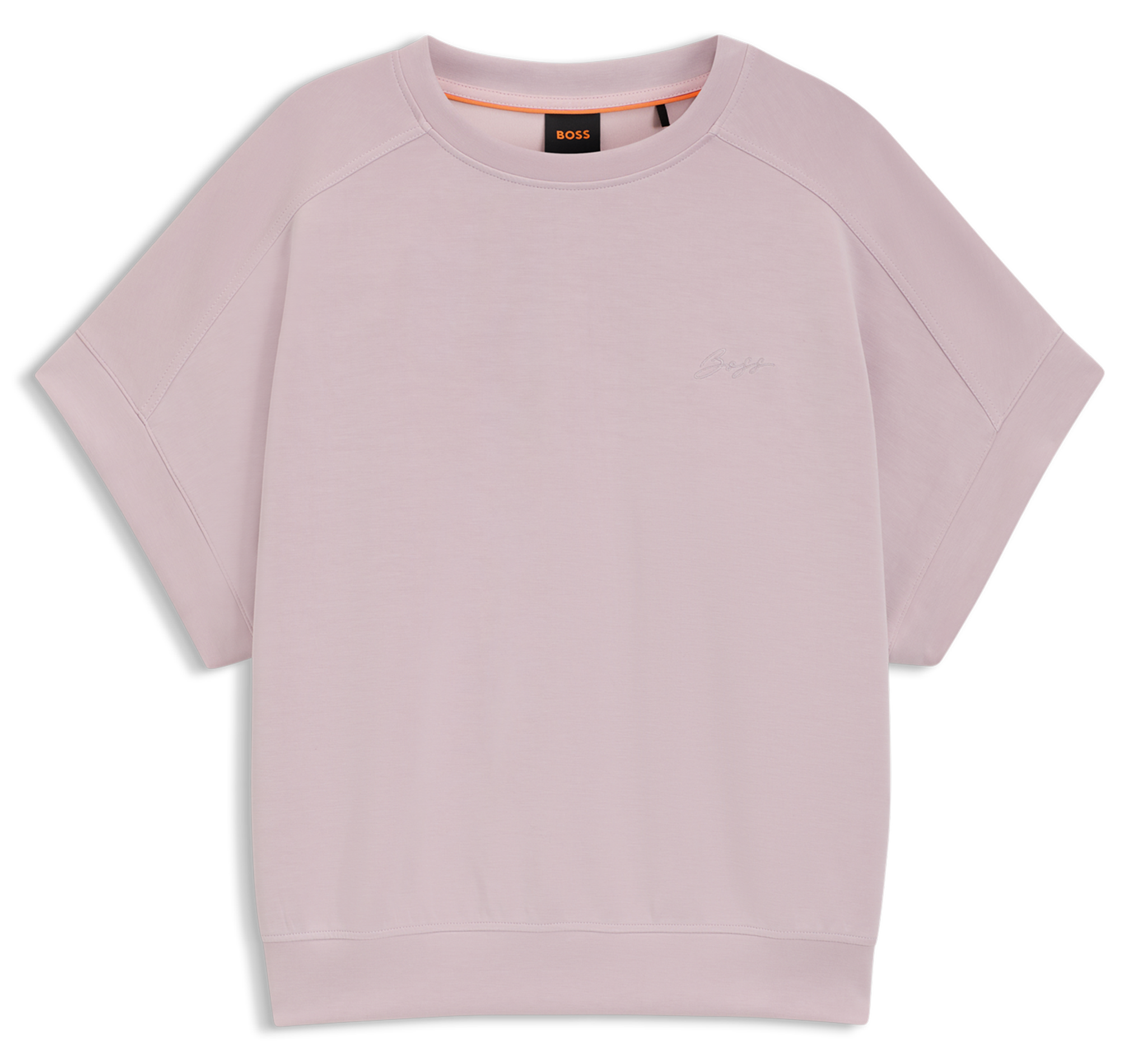 Tee-shirt col rond  BOSS Violet