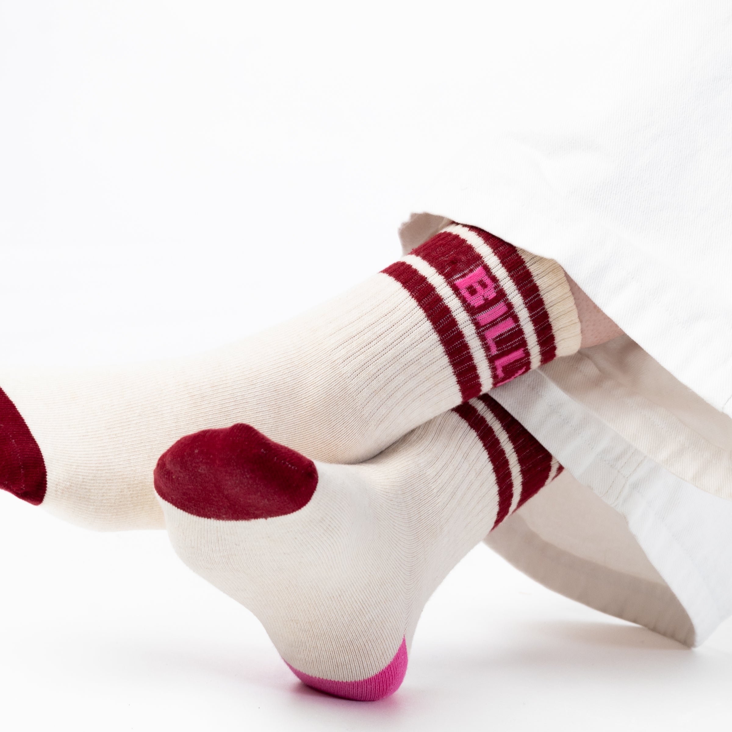 Cotton tennis socks BILLYBELT Beige