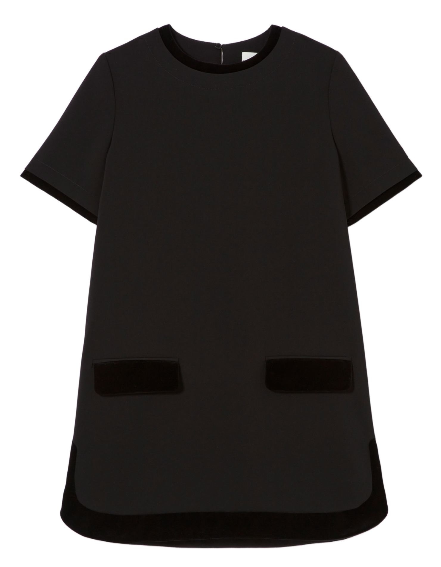 Robe courte col rond CLAUDIE PIERLOT Noir