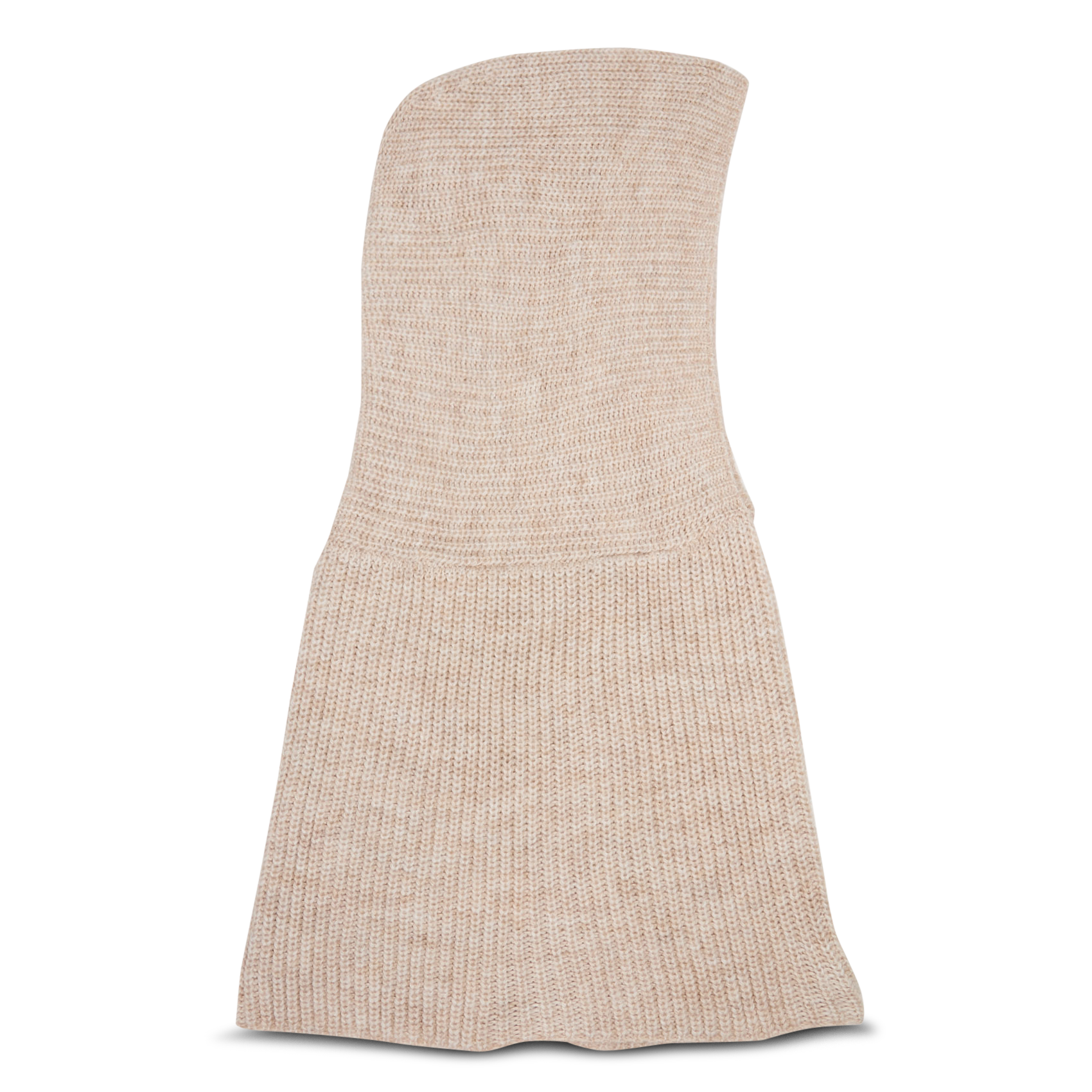 Cagoule en maille unie HUMILITY Blanc