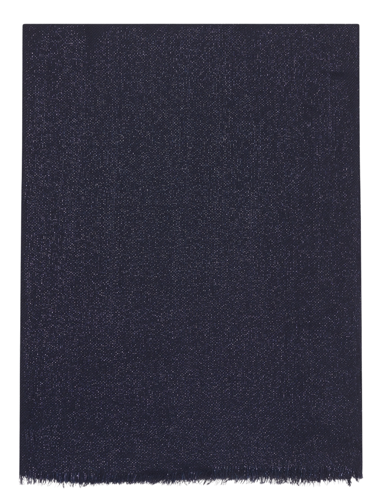 Echarpe unie lurex en laine mélangée PABLO Bleu