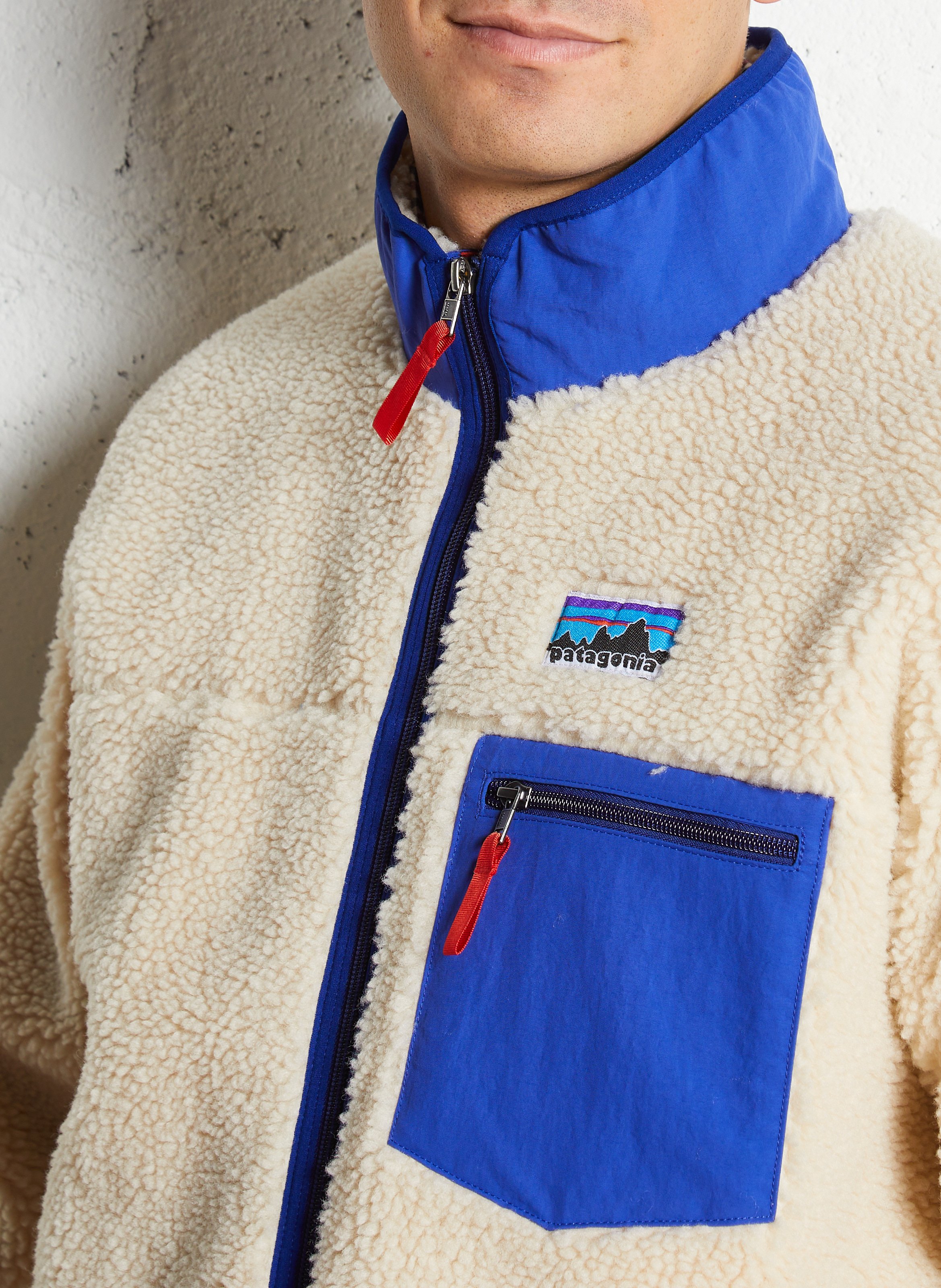 Sherpa high neck jacket PATAGONIA Black