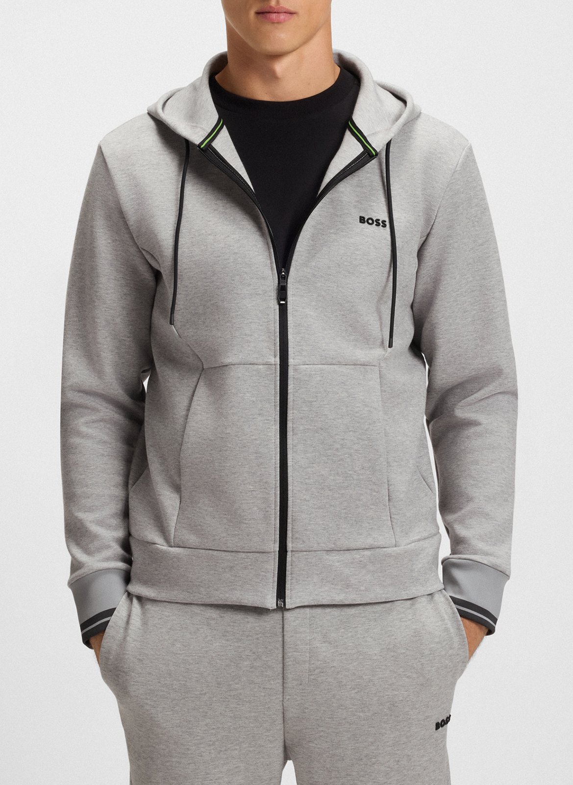 Hooded cardigan  BOSS