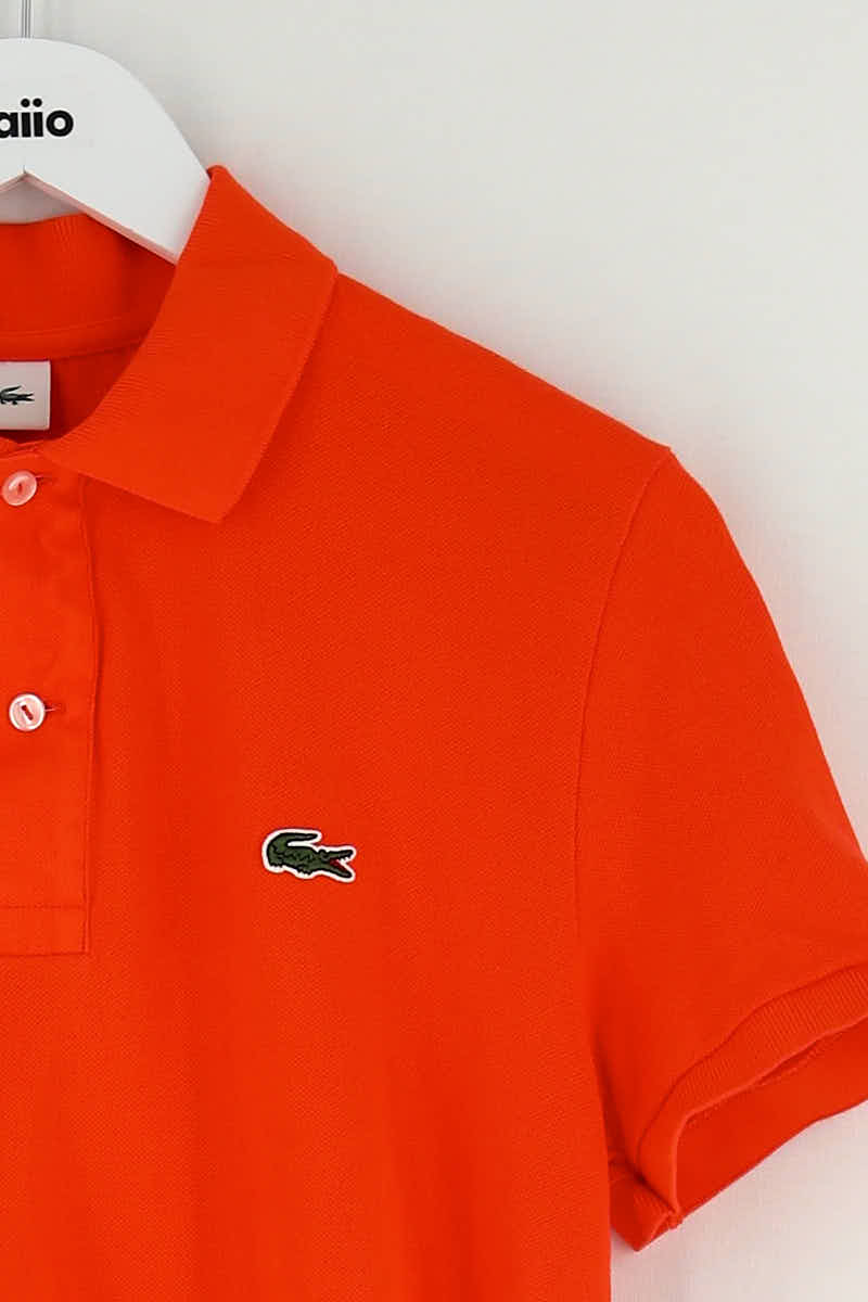 Polo shirt LACOSTE - SECONDE MAIN Orange