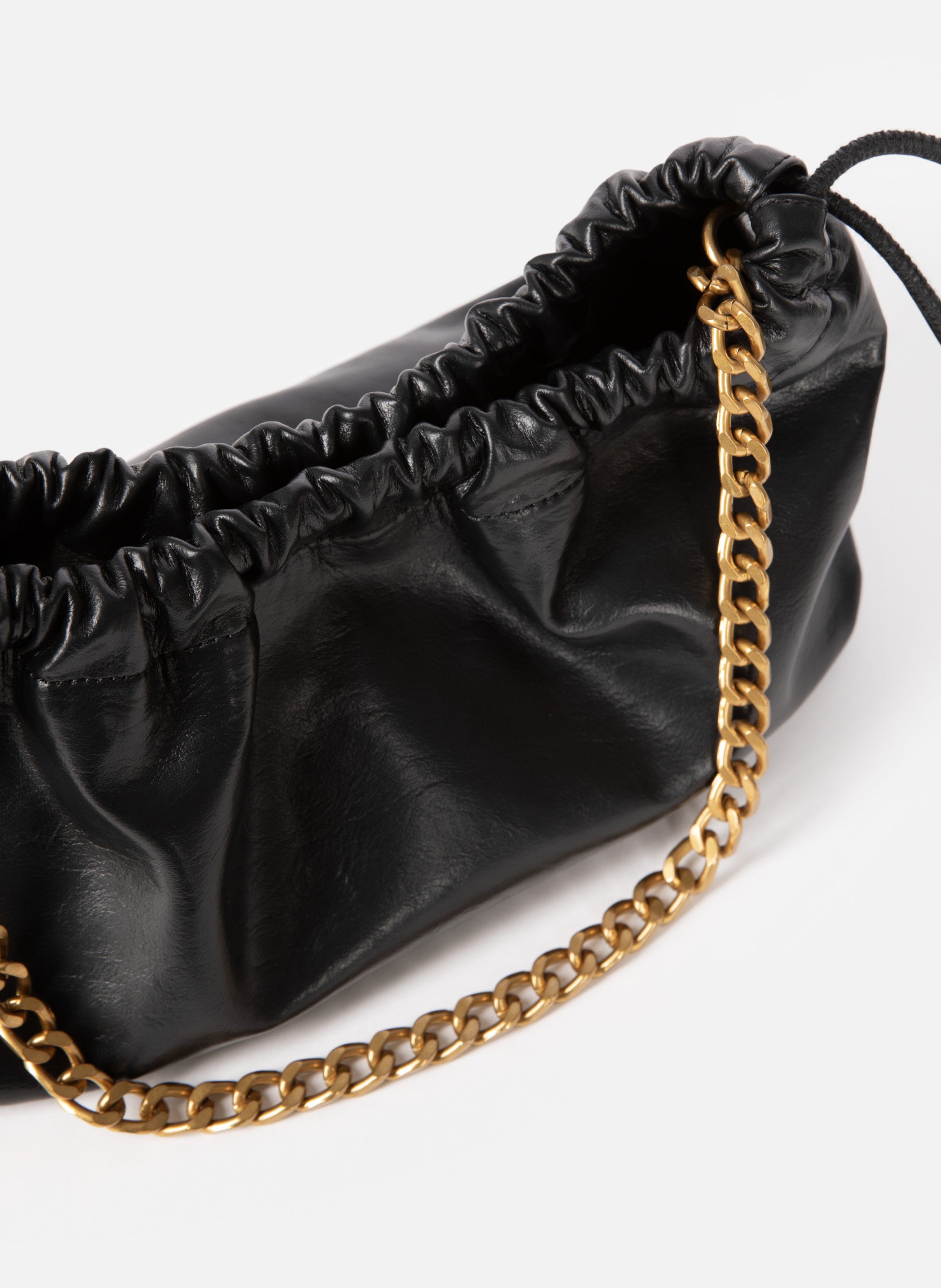 Taylor recycled leather bag THE KOOPLES Black