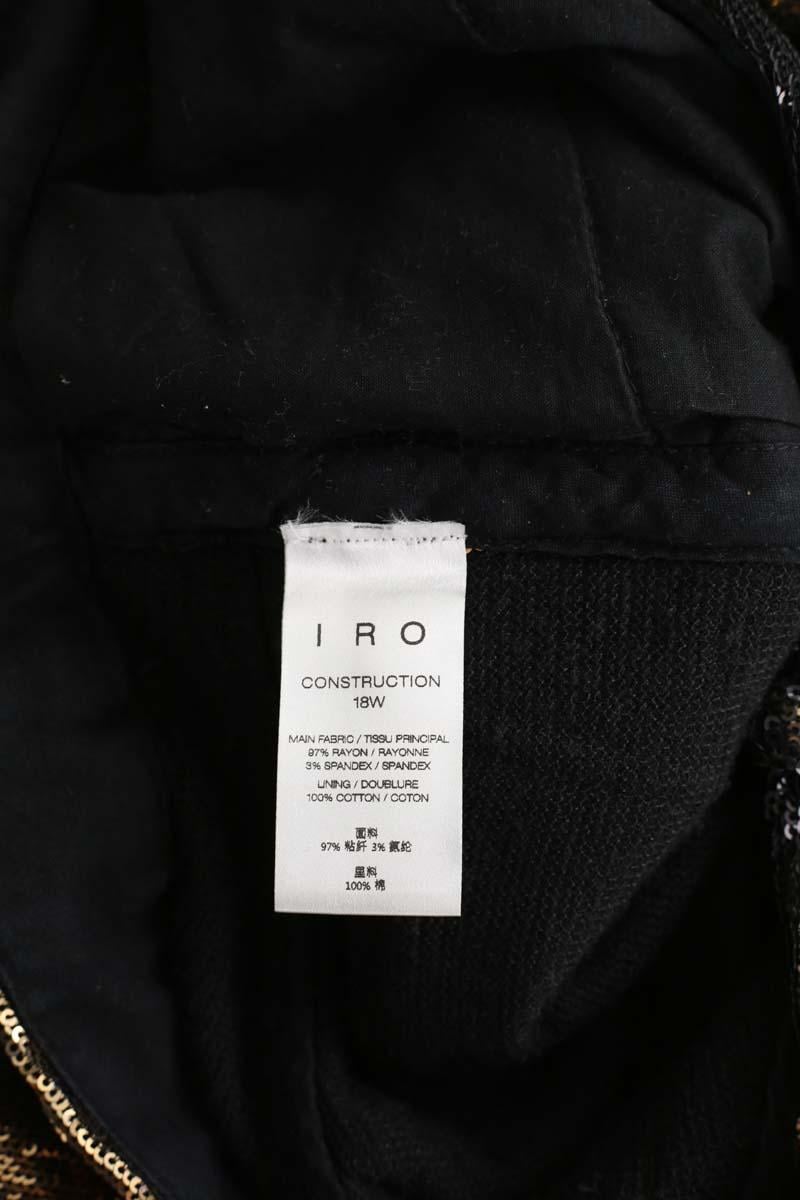 Wide trousers IRO - Seconde Main Golden