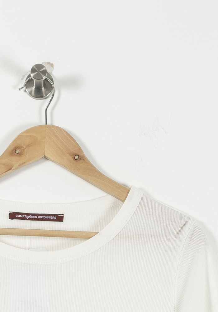 Tommy Badge T-shirt COMPTOIR DES COTONNIERS - Seconde main White