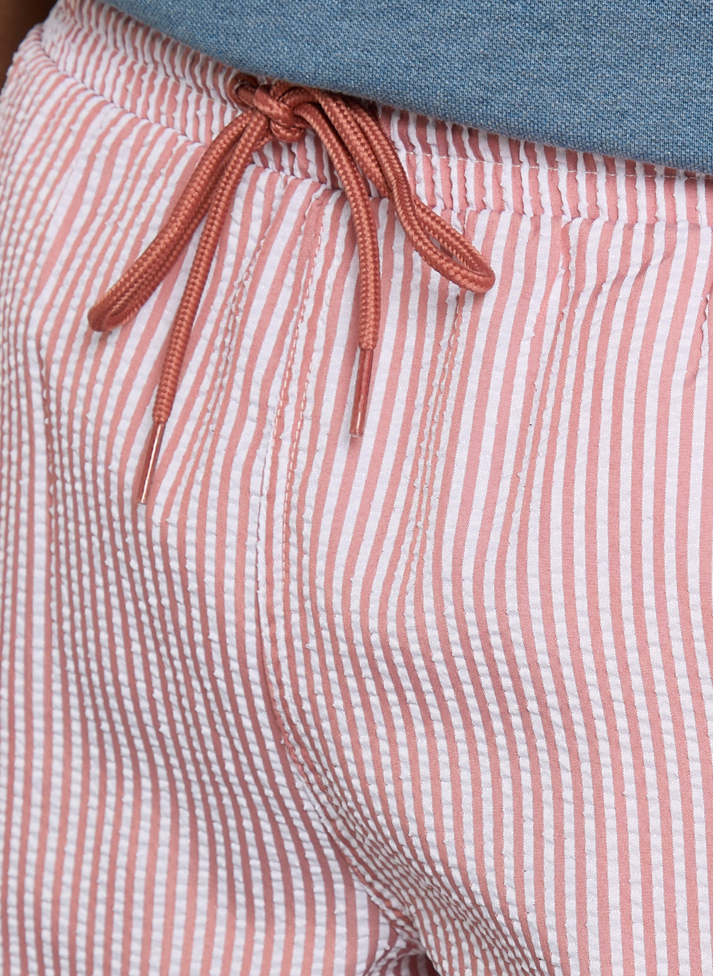 Short de bain rayé FARAH Rose