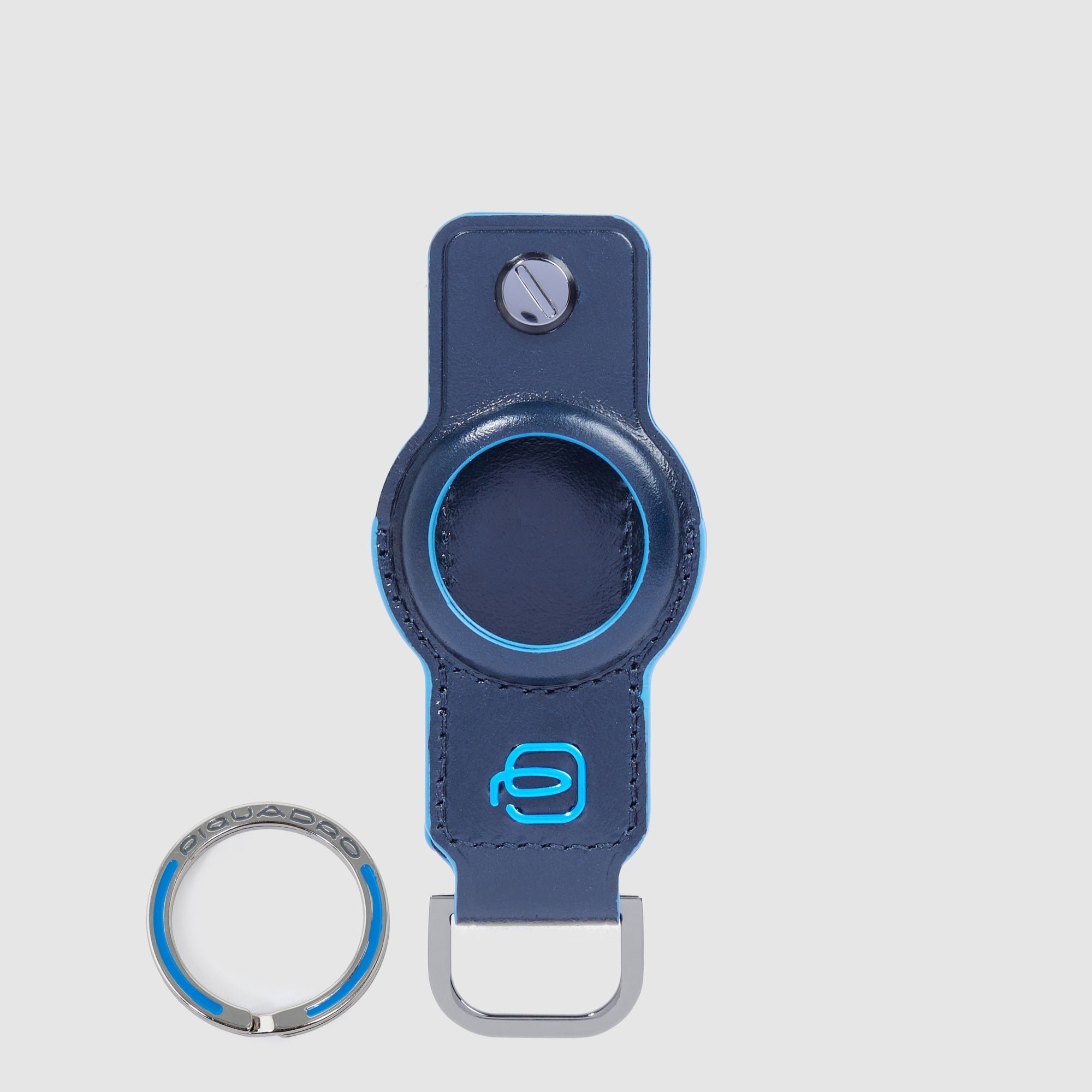 Keychain for airtag® and connequ 4.0 PIQUADRO Blue
