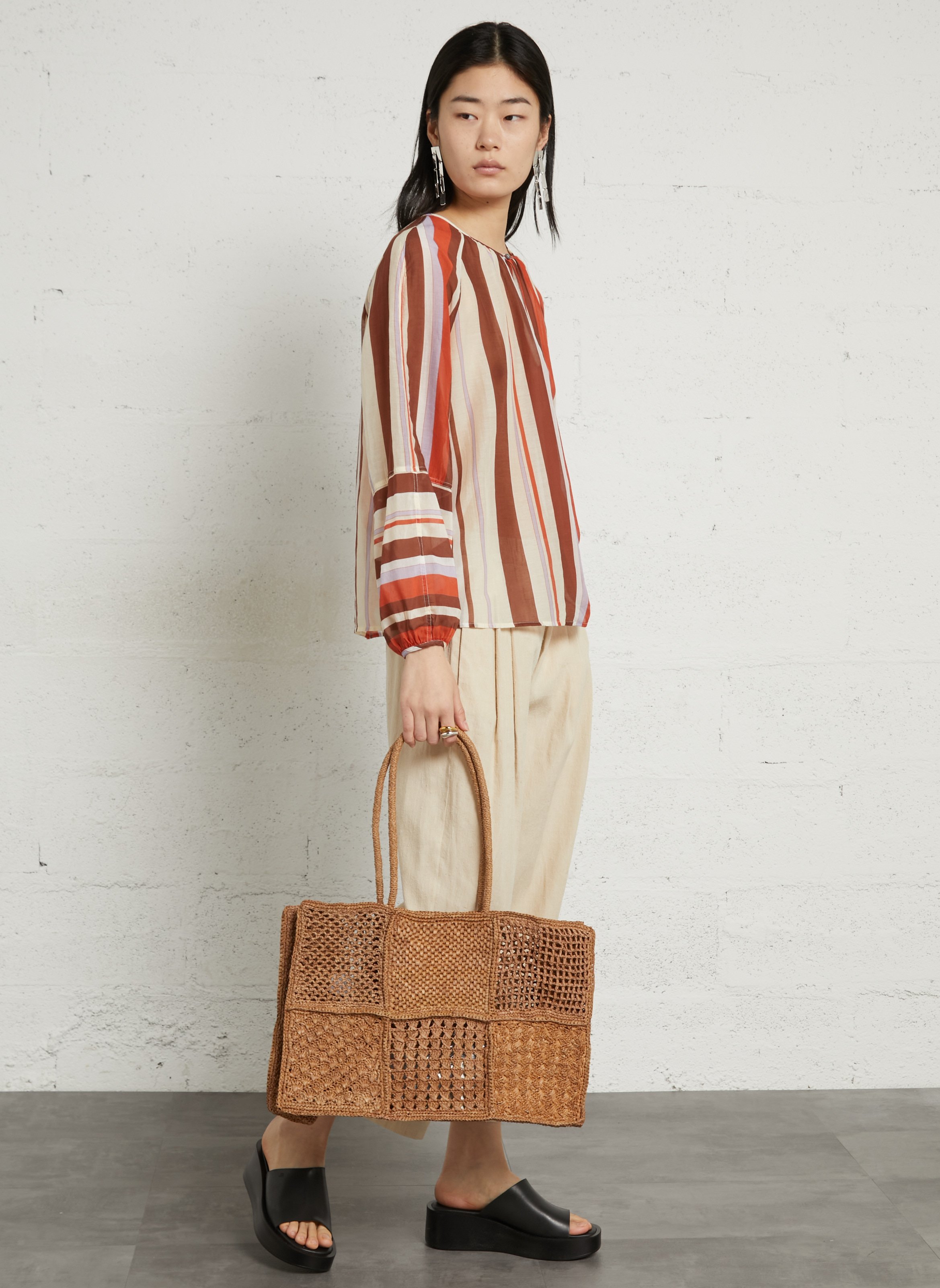 Bast-Shopper CAMALYA Beige