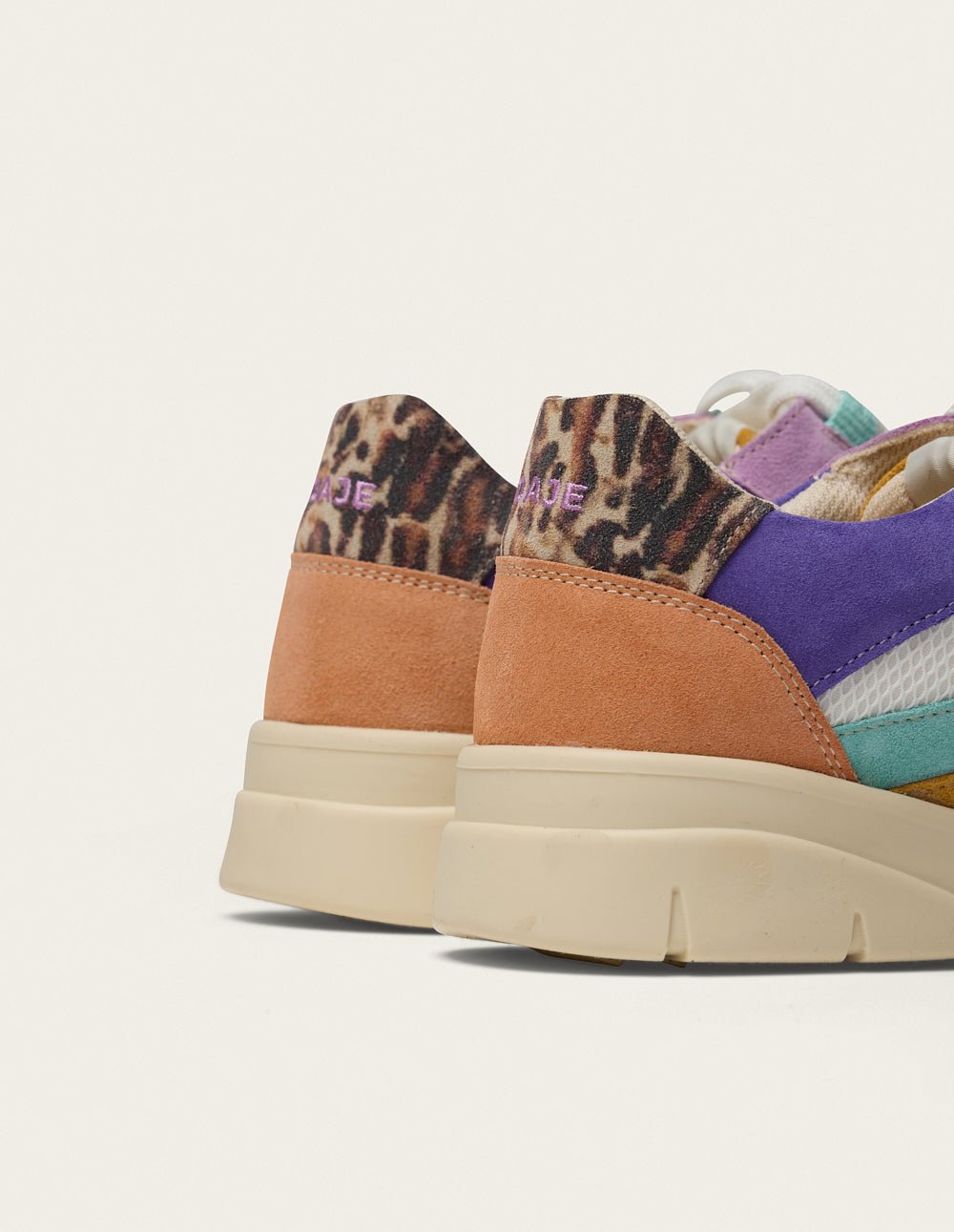 Baskets basses ODAJE Rose