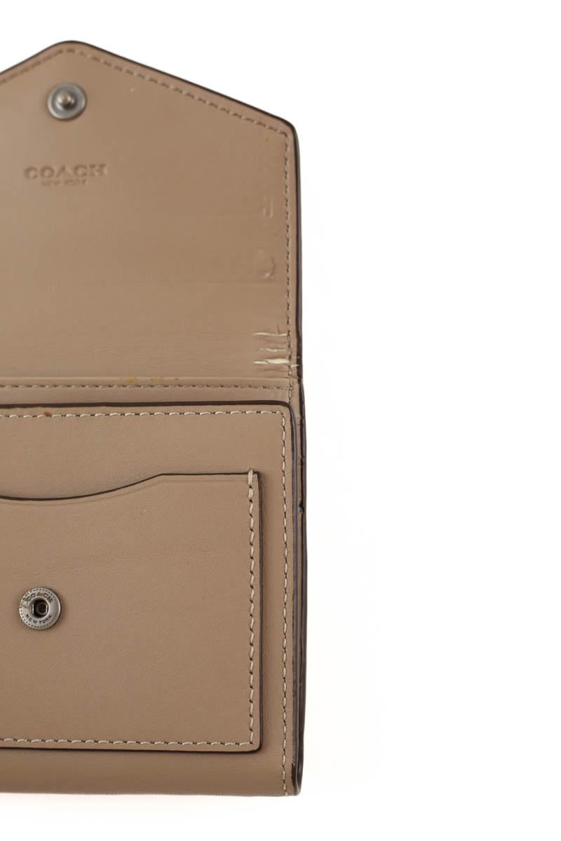 Card holder COACH - Seconde Main Grey