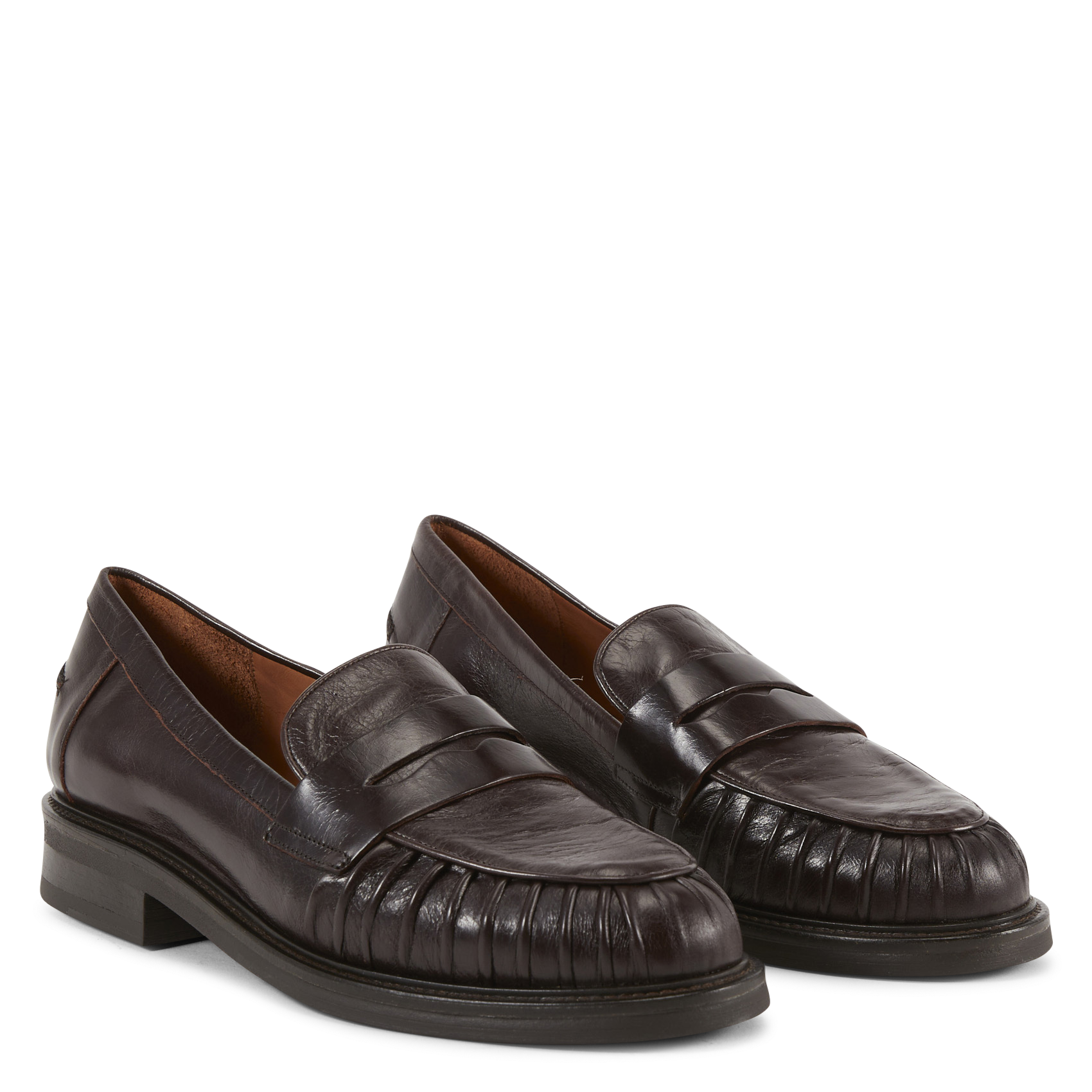 Leren mocassins BILLI BI Bruin