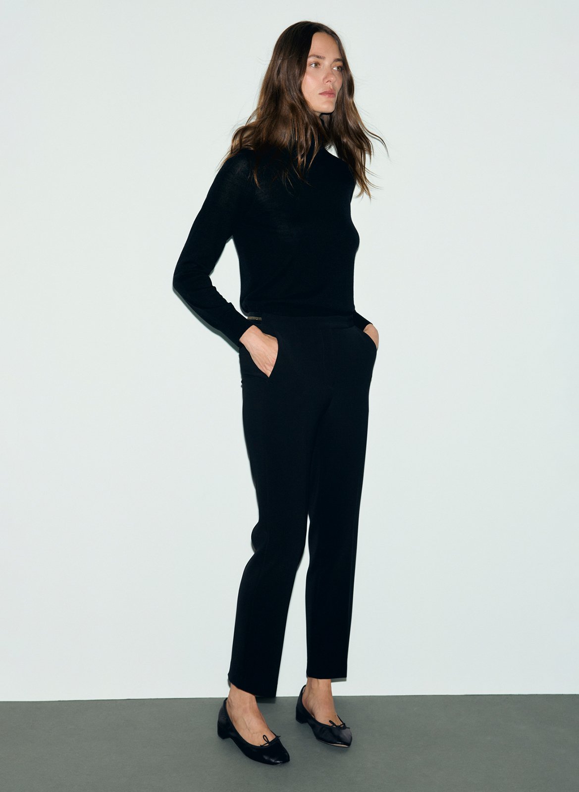 Pantalon droit slim GERARD DAREL Schwarz