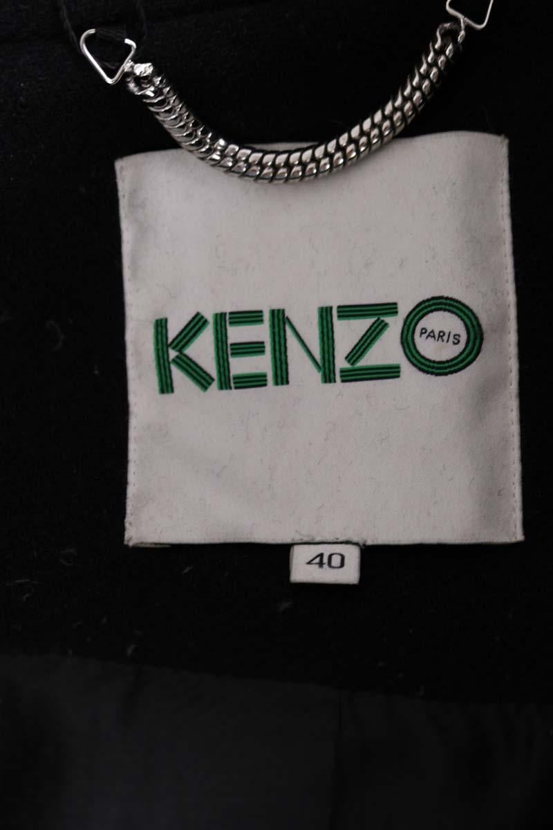 Coat KENZO - SECONDE MAIN Black