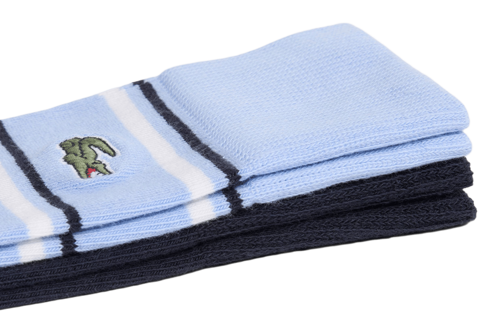 Pack of 2 pairs of cotton-blend socks LACOSTE Multicolored