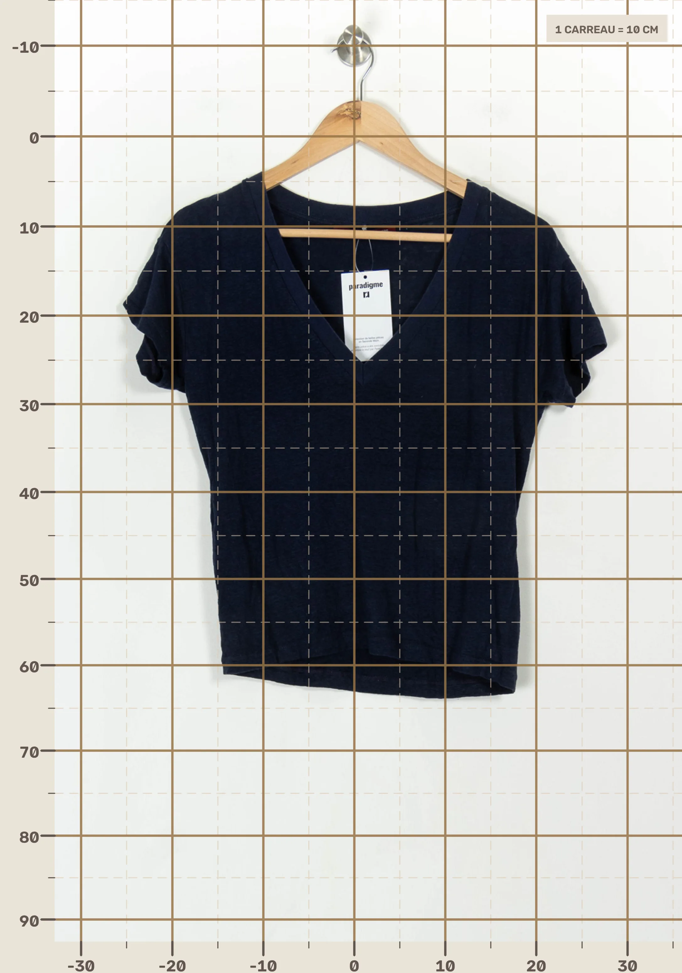 T-shirt COMPTOIR DES COTONNIERS - Seconde main Blue