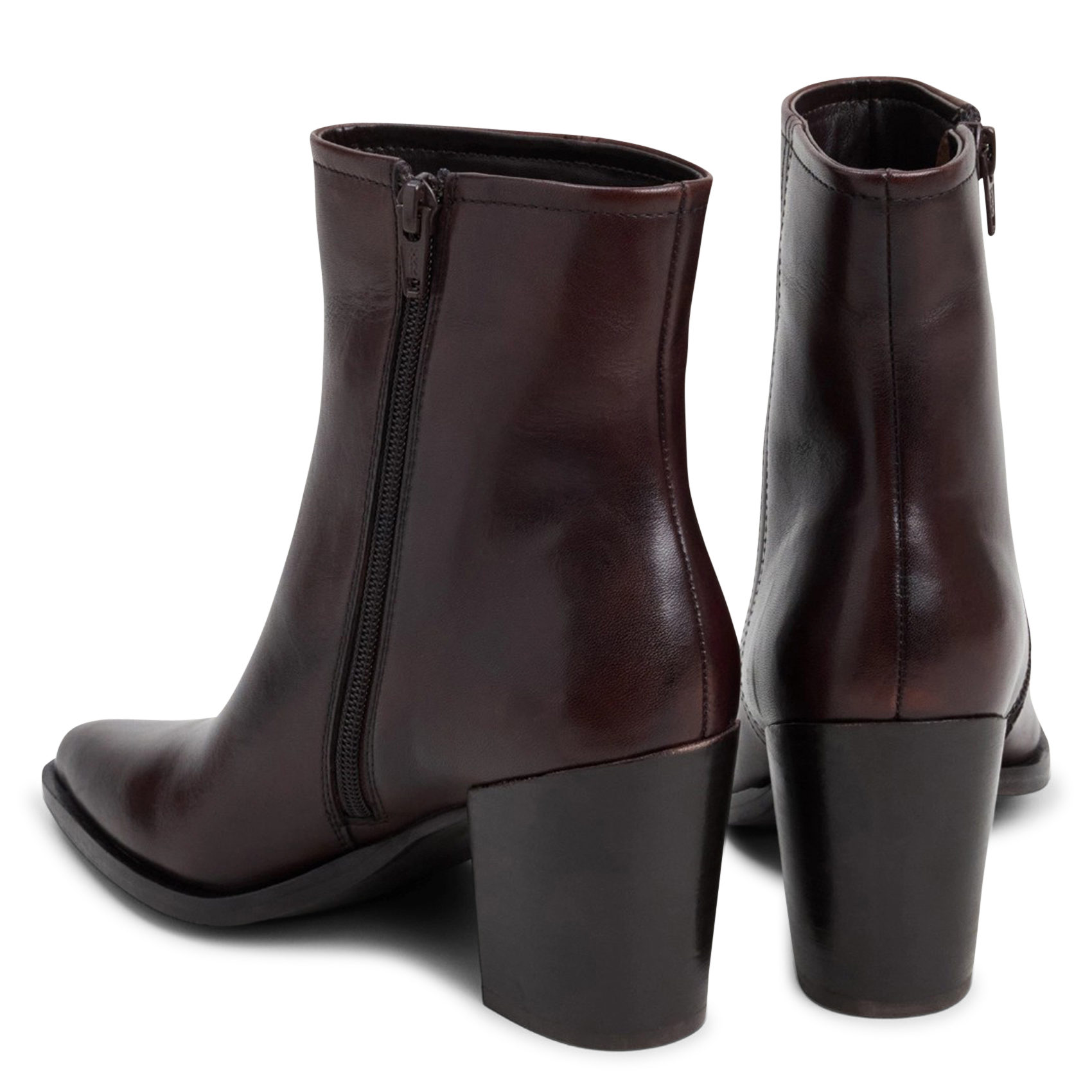 Bottines en cuir JONAK Marron