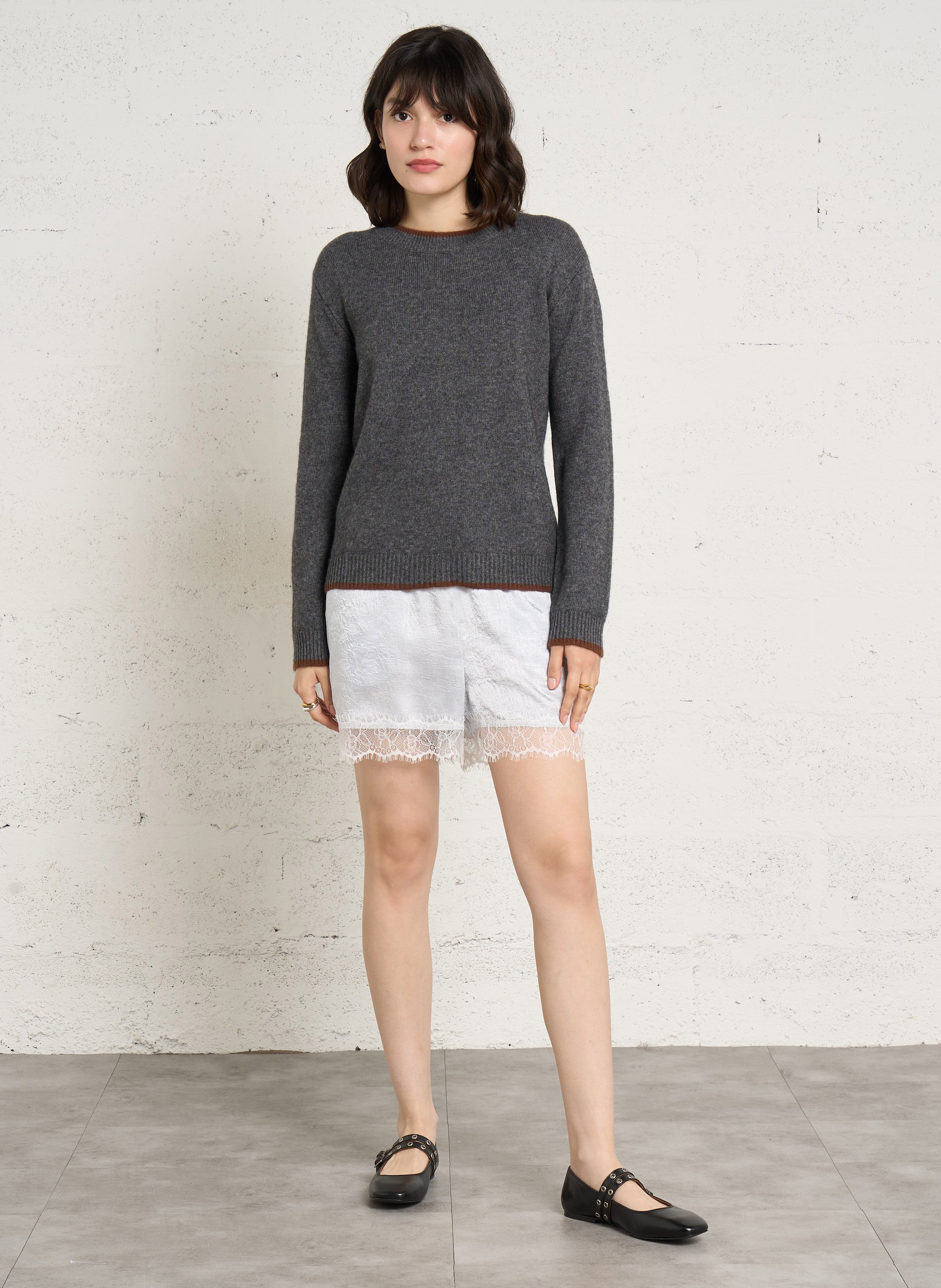 Coated shorts IKKS Blue